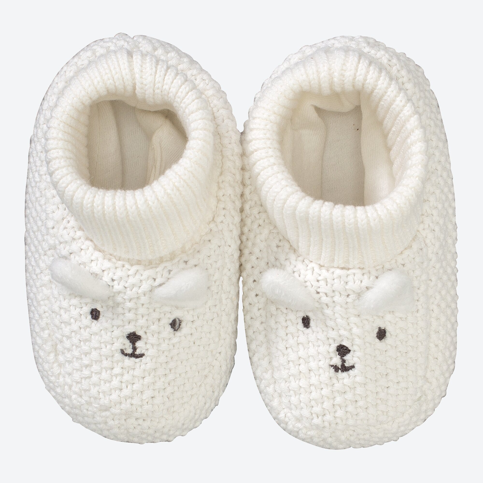 Baby-Schühchen in Häkel-Optik