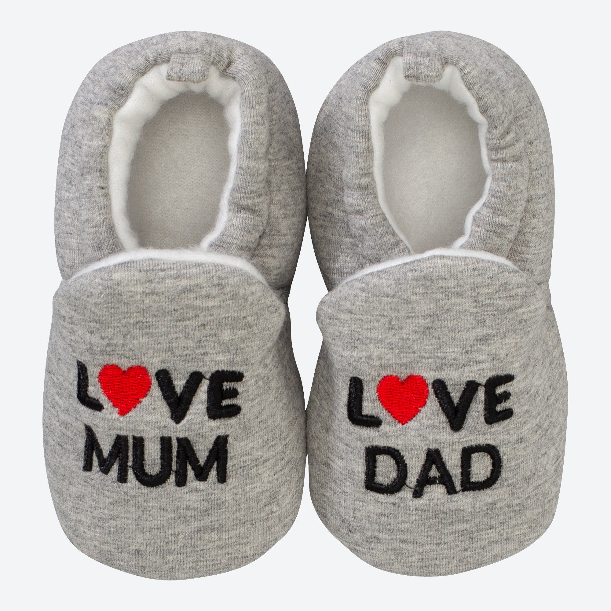 Baby-Schühchen mit schönem Spruch