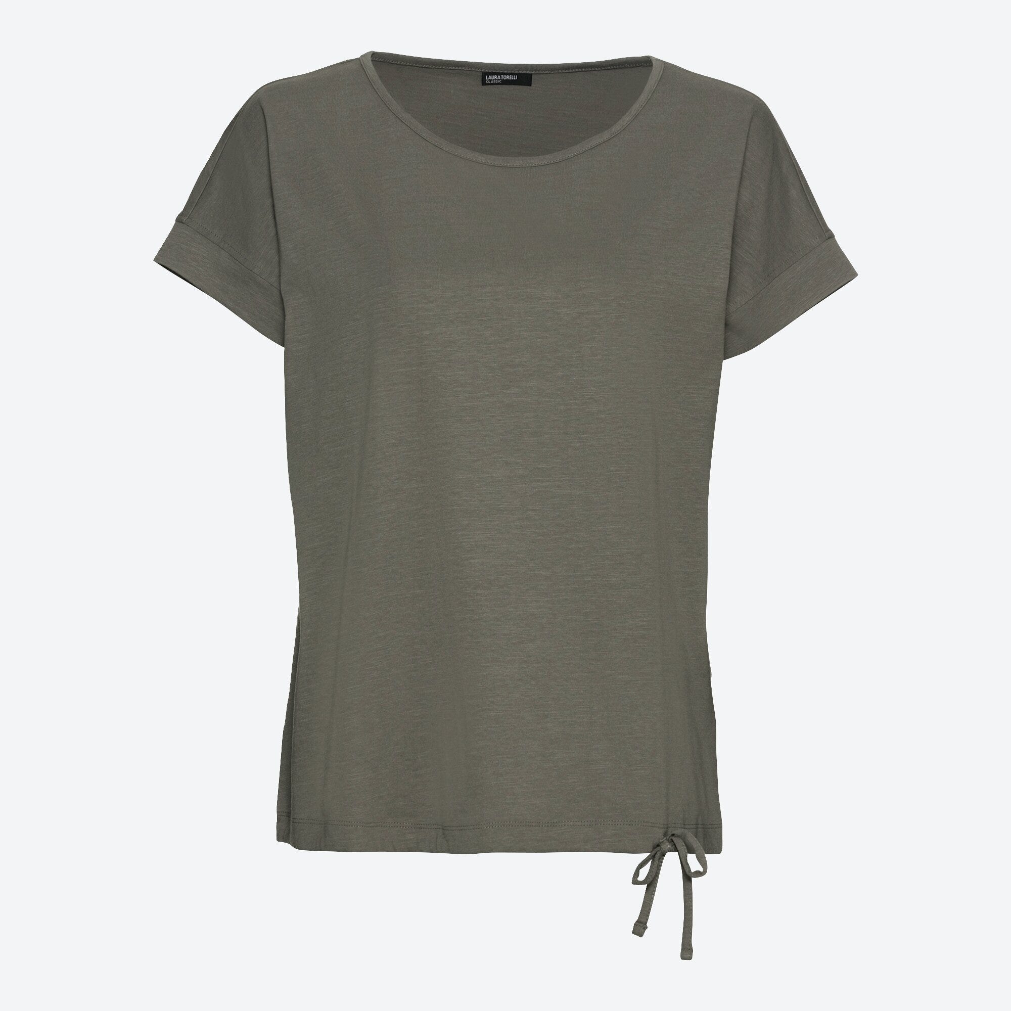 Damen-T-Shirt mit Bindebändern