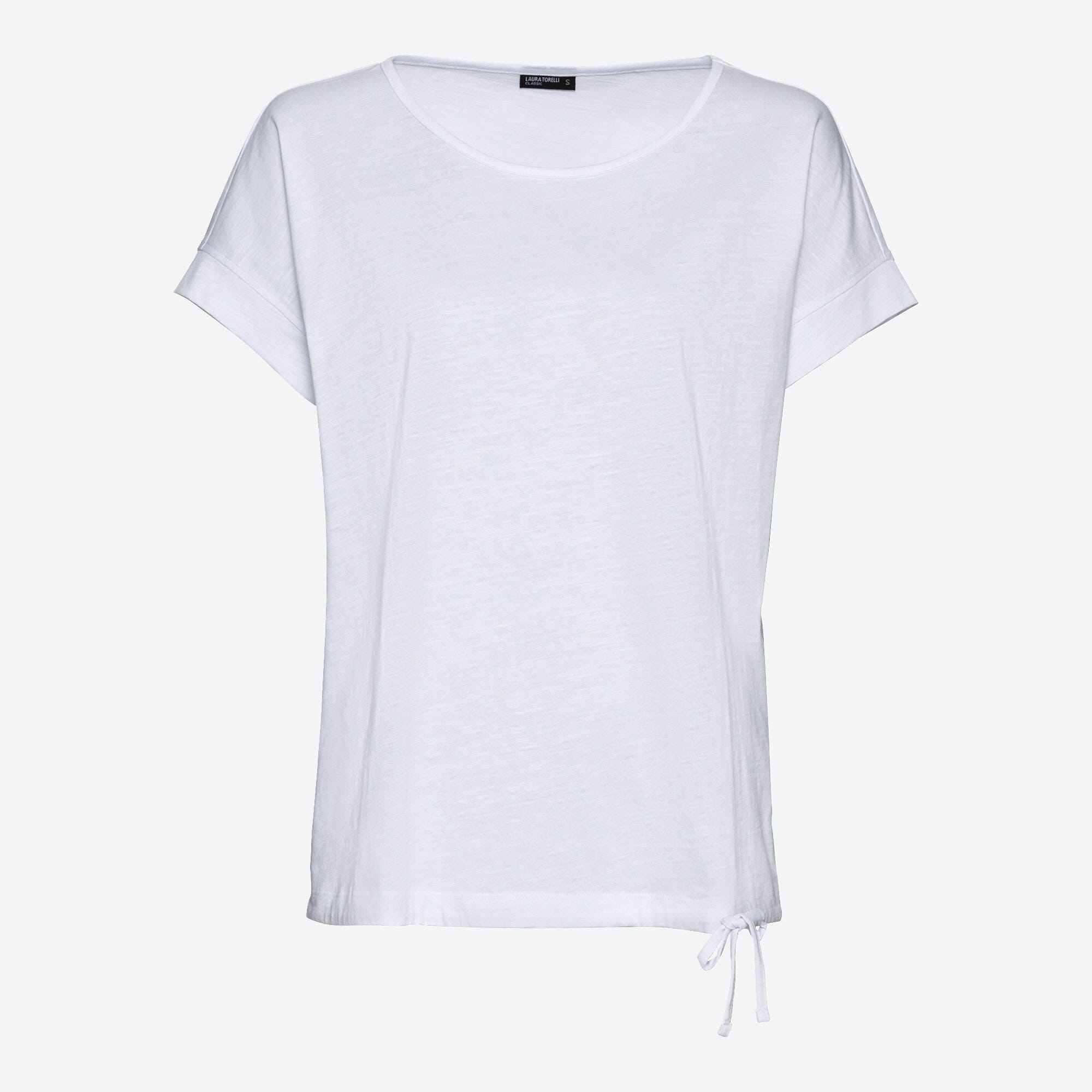 Damen-T-Shirt mit Bindebändern
