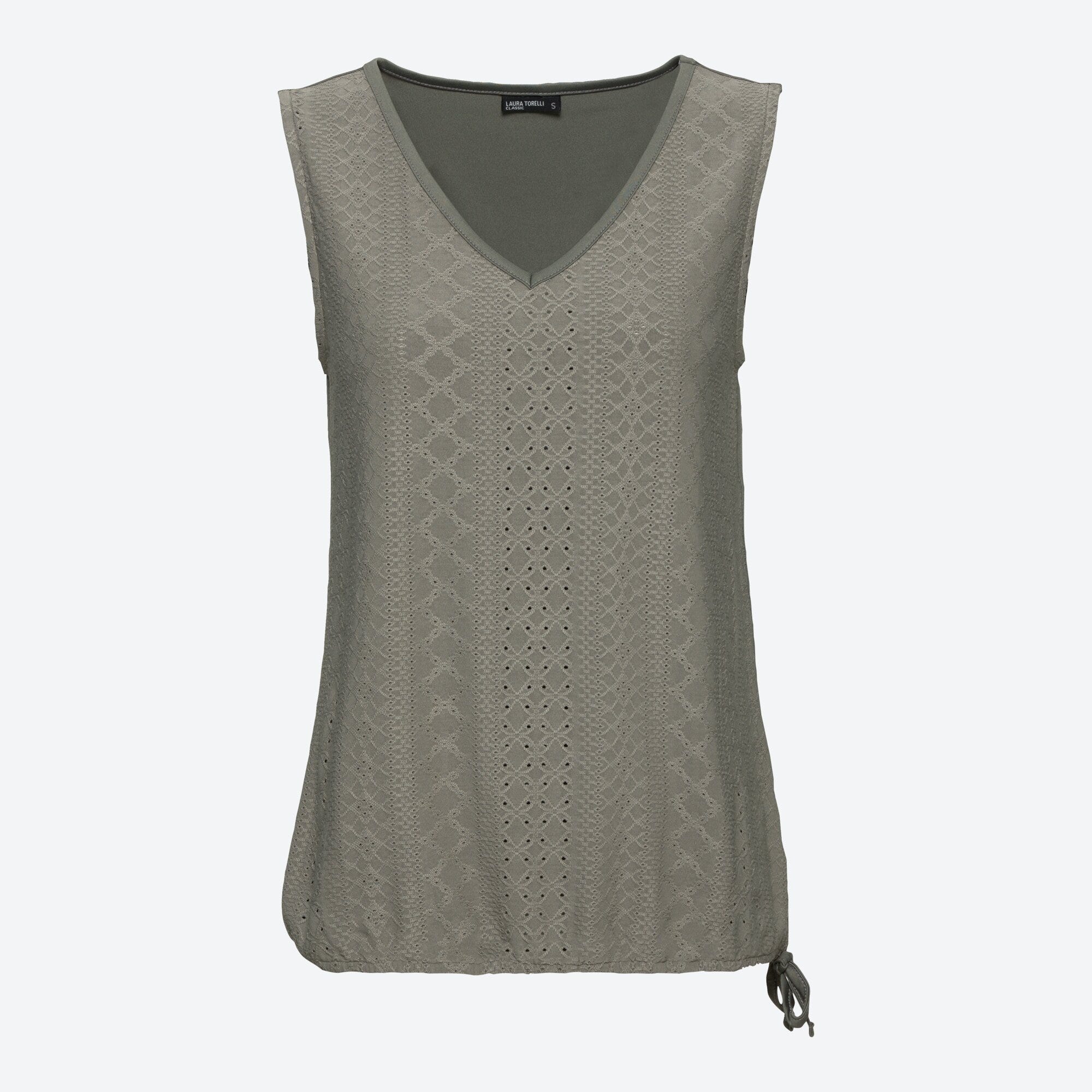 Damen-Top mit Stickerei