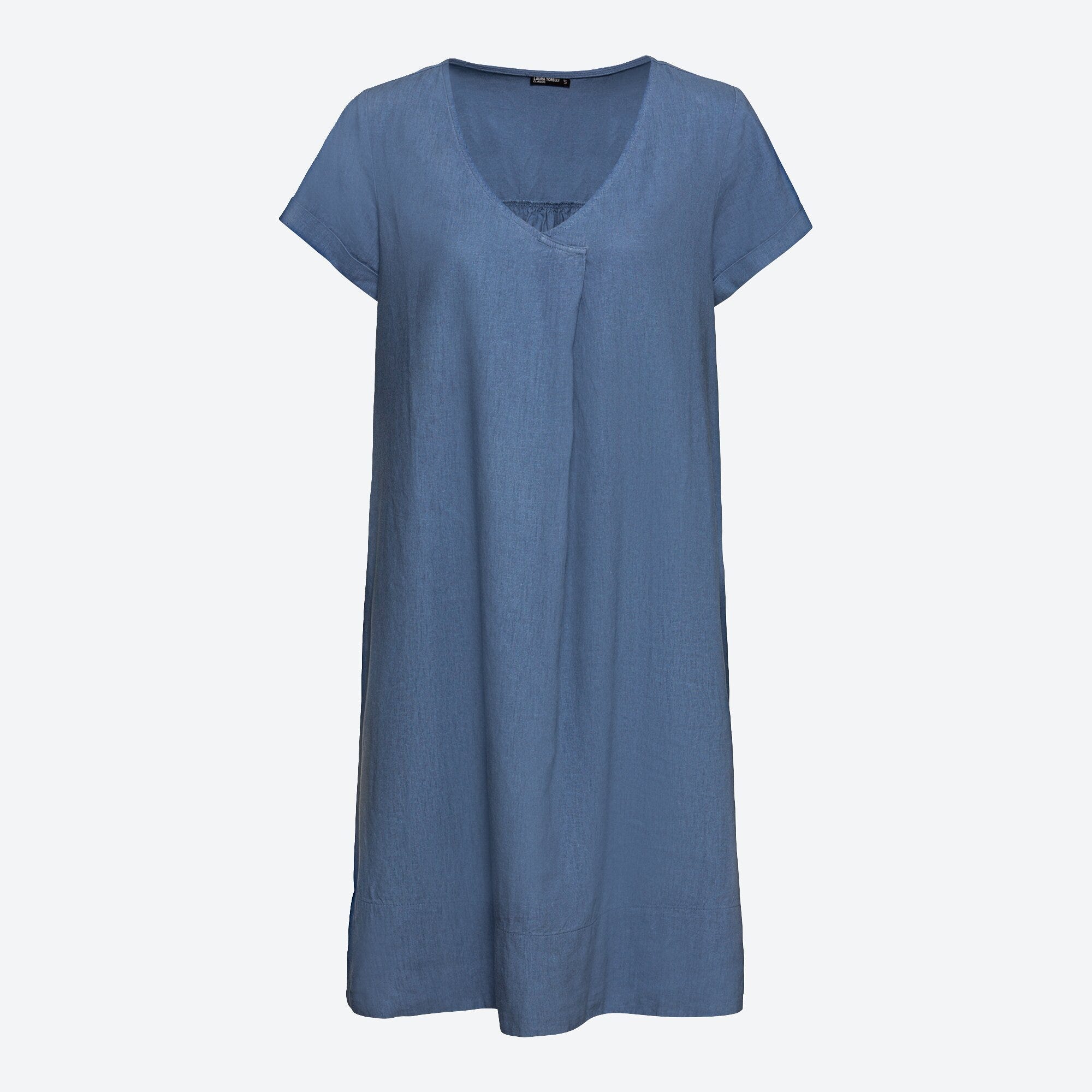 Damen-Kleid mit Leinen