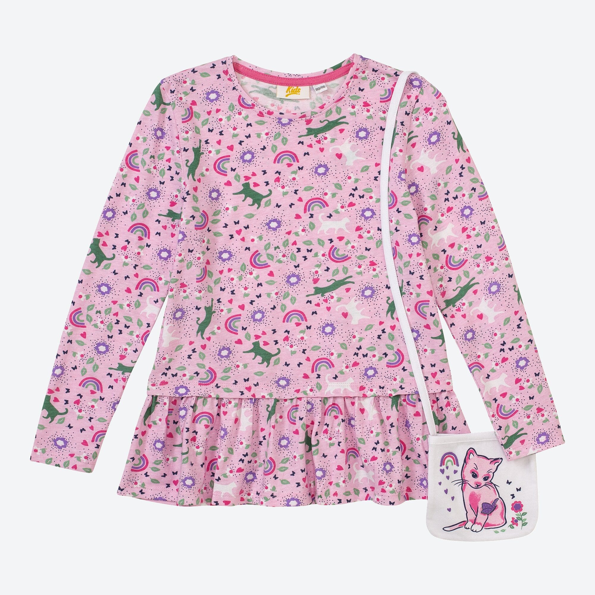 Mädchen-Set mit Umhängetasche, 2-teilig