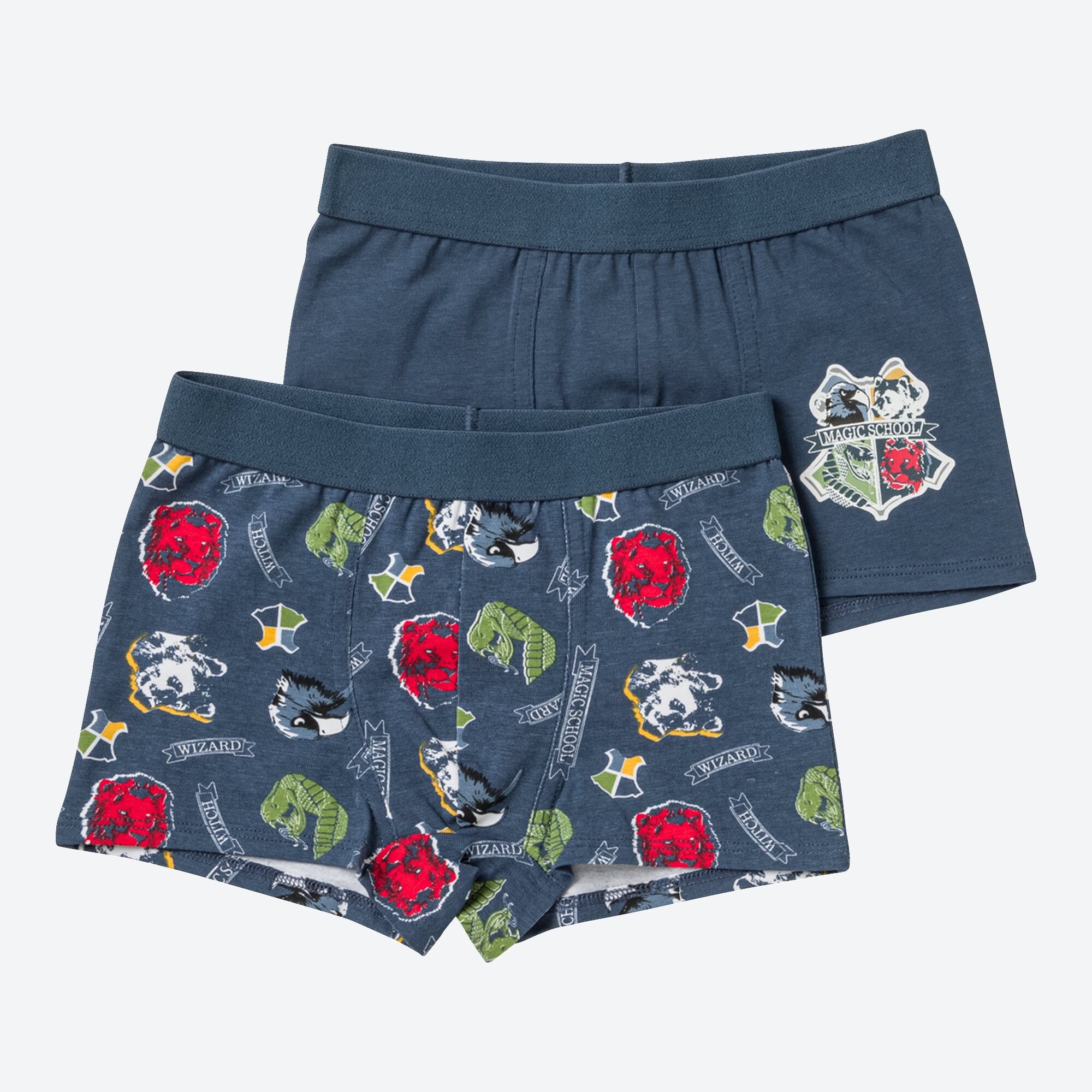 Kinder-Jungen-Retroshorts in tollem Design, 2er-Pack