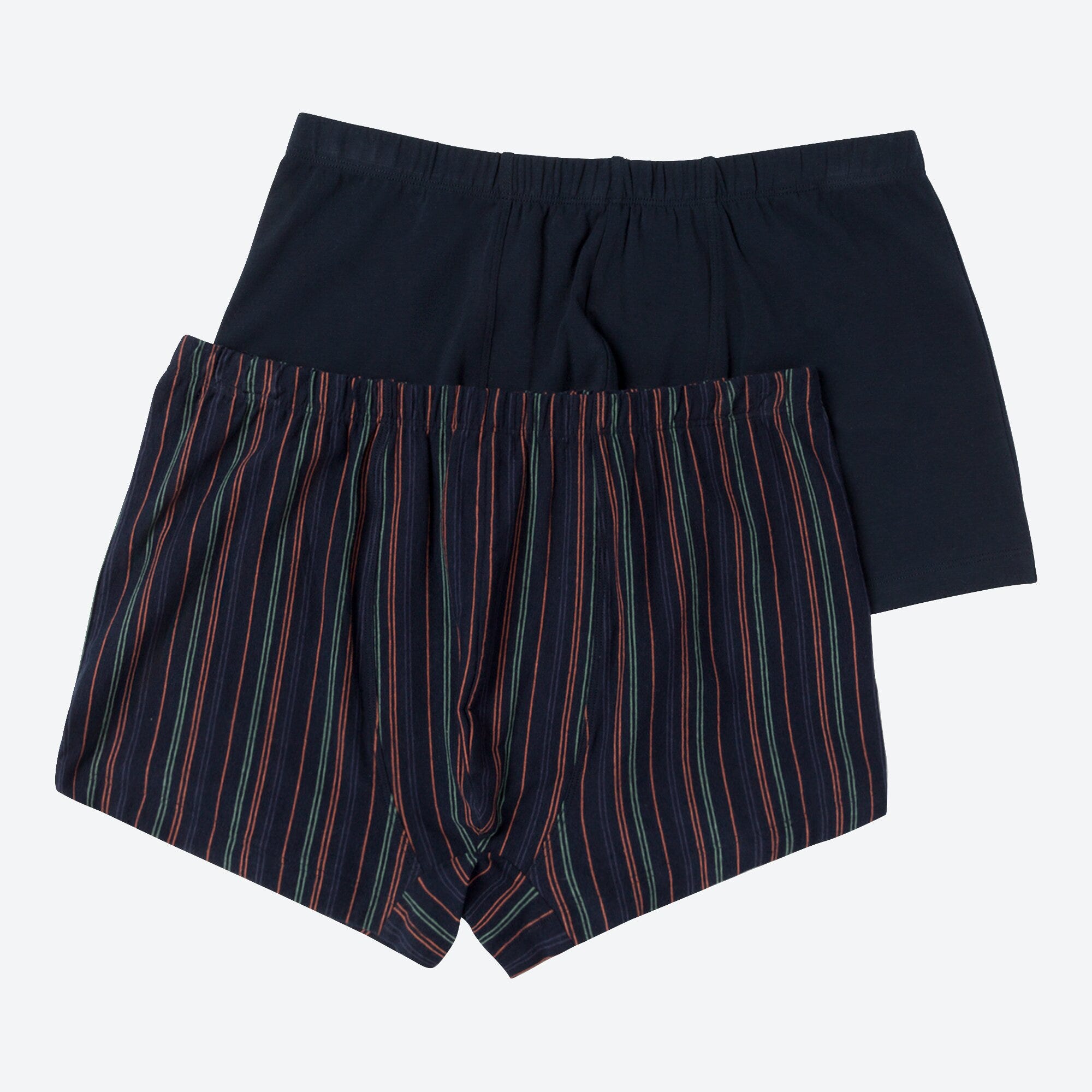 Herren-Retroshorts mit Streifenmuster, 2er-Pack