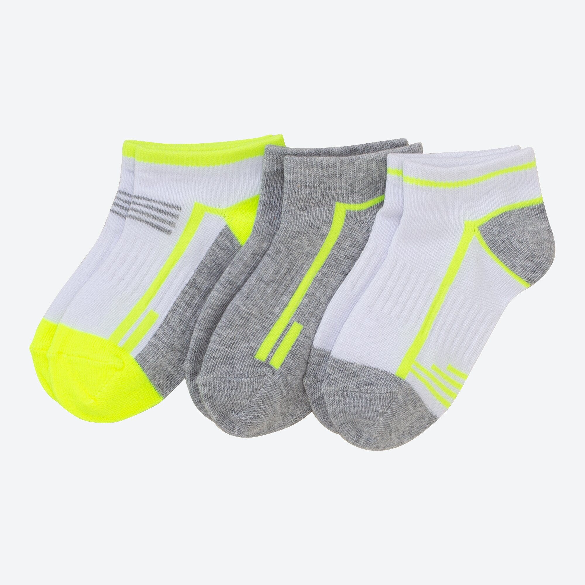 Jungen-Sport-Sneaker-Socken, 3er-Pack