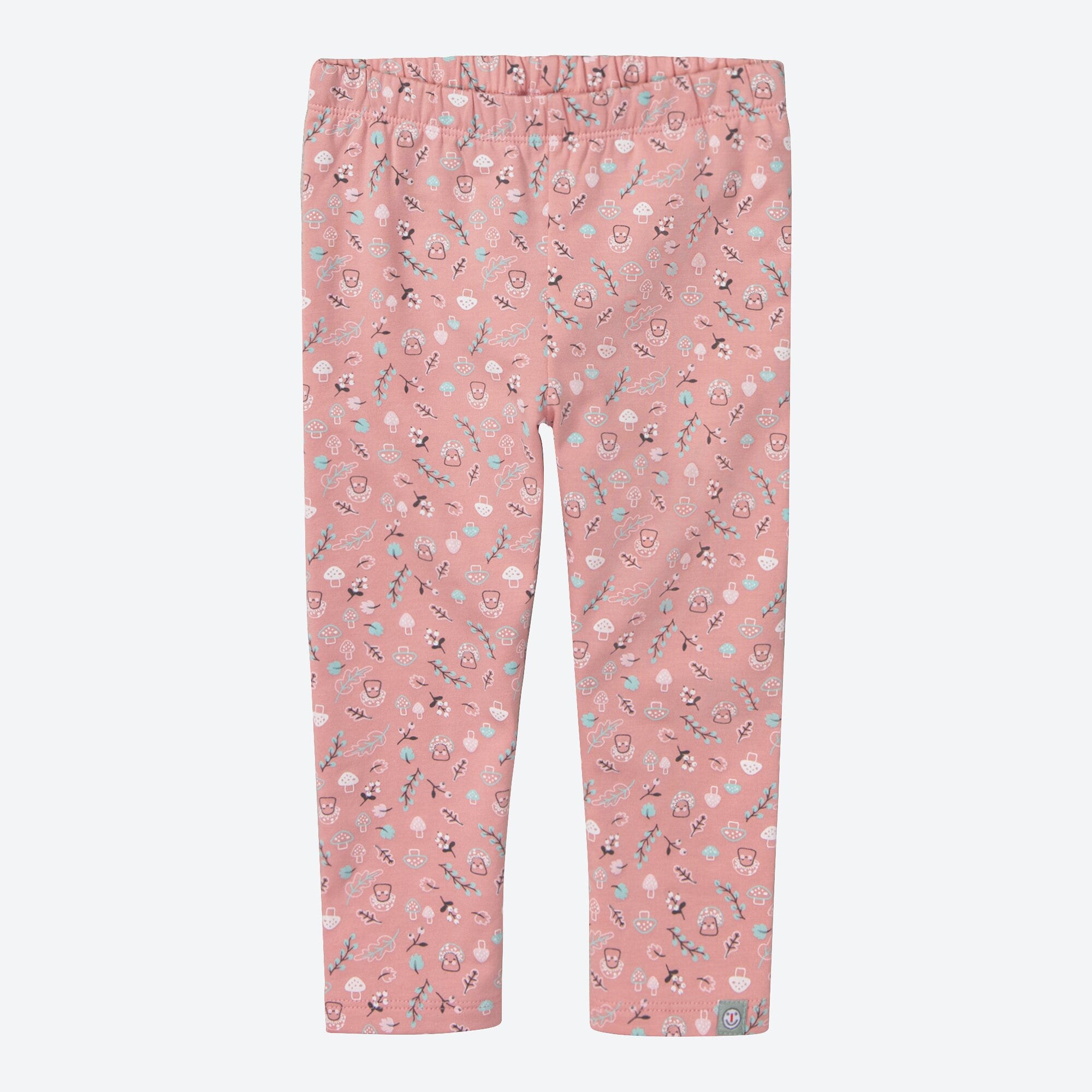 Baby-Mädchen-Sweat-Leggings mit Herbst-Muster