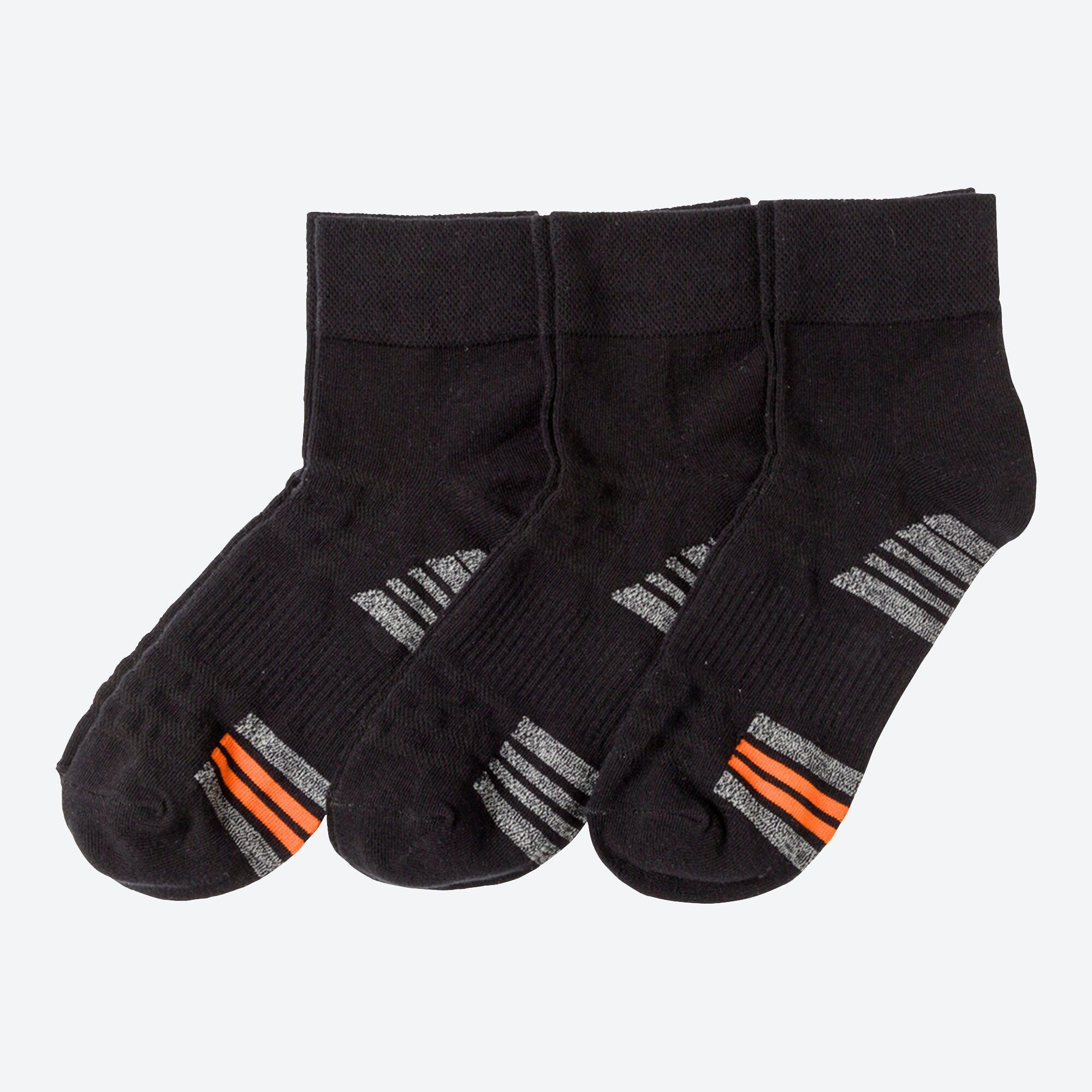 Herren-Sport-Sneaker-Socken mit Mesh, 3er-Pack