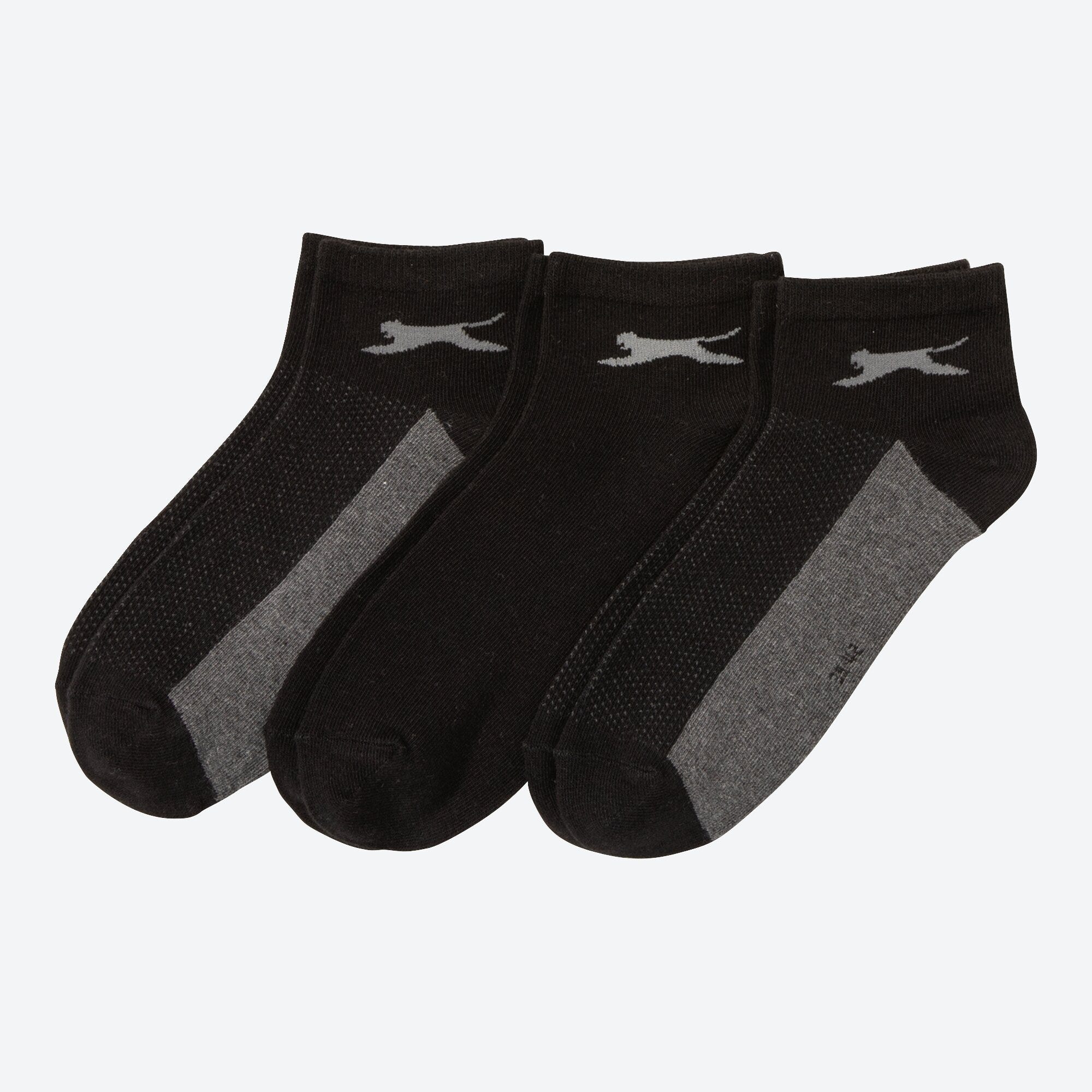 Slazenger Herren-Sport-Sneaker-Socken, 3er-Pack
