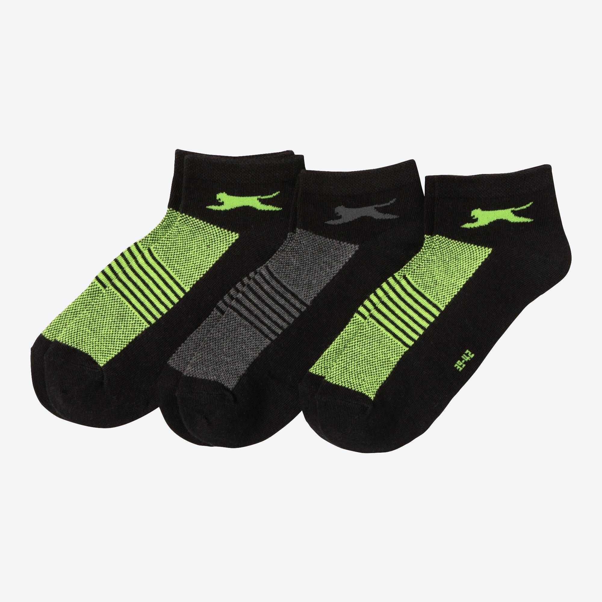 Slazenger Herren-Sport-Sneaker-Socken, 3er-Pack
