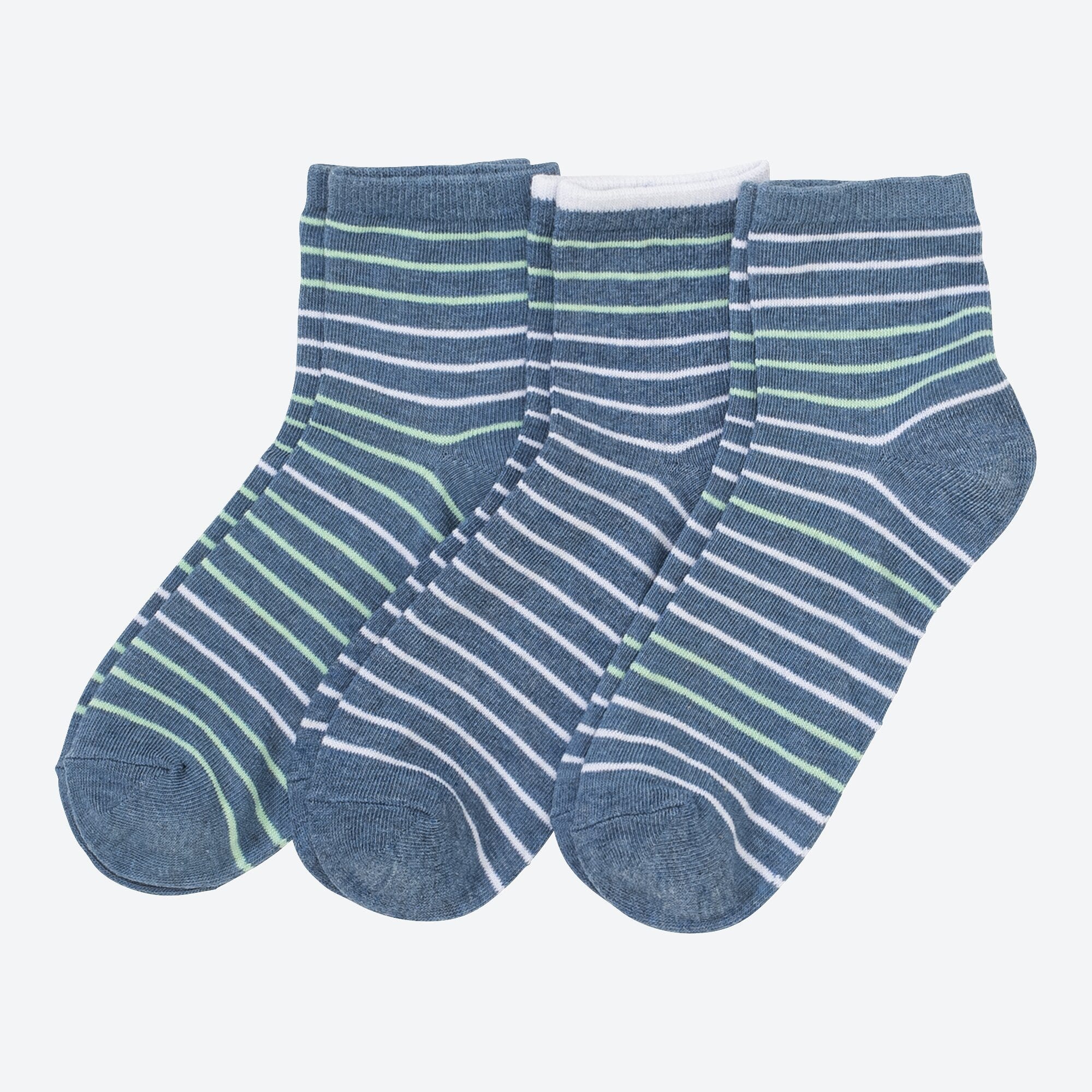 Damen-Socken mit verschiedenen Mustern, 3er-Pack