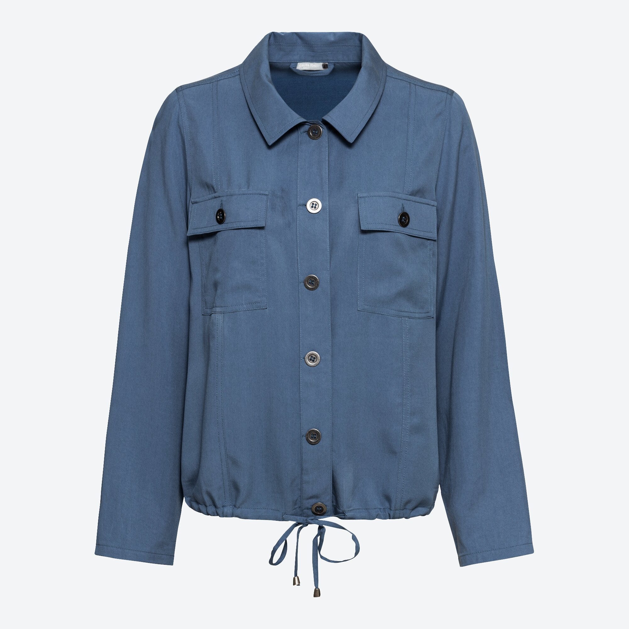Damen-Blusenjacke mit Bindebändern