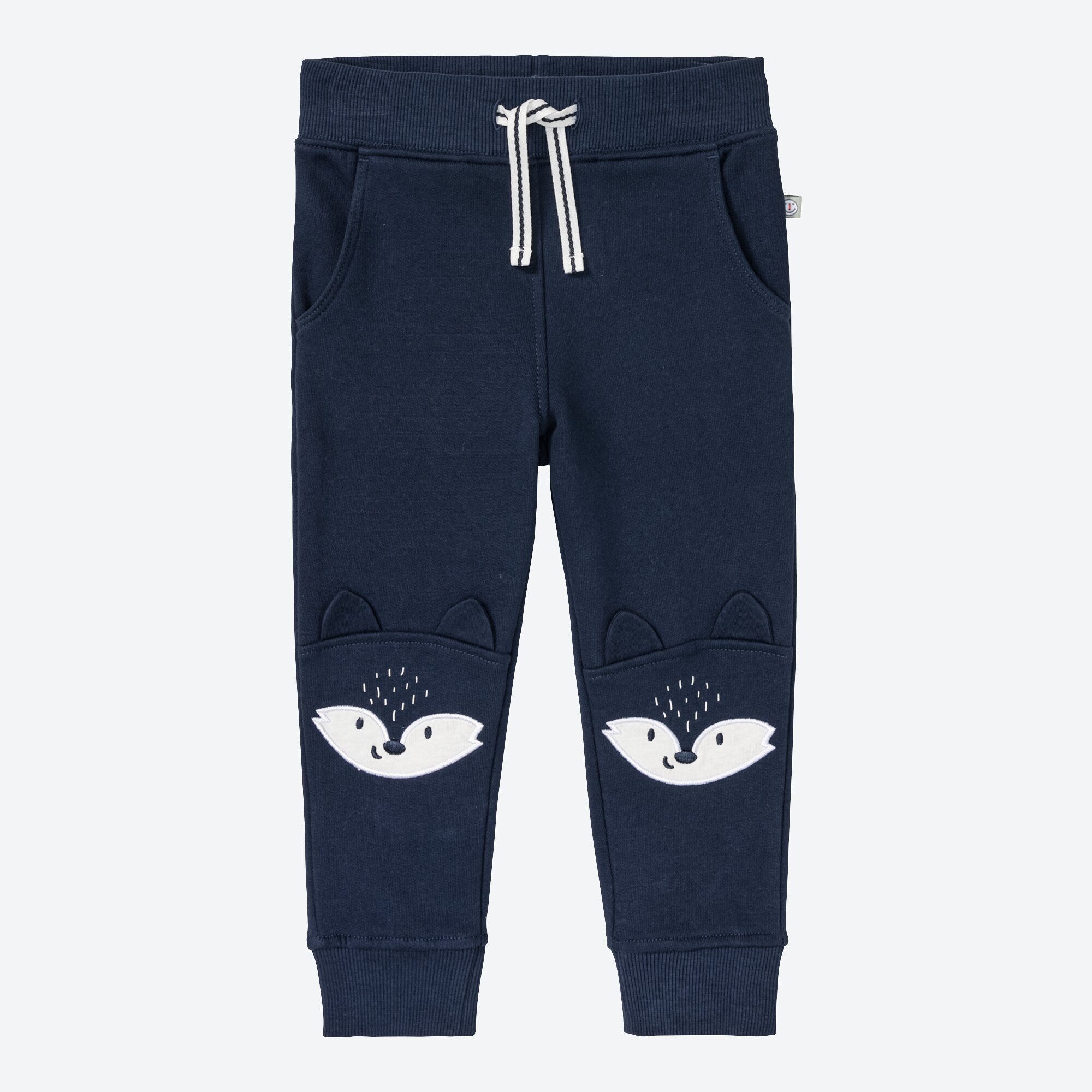 Baby-Jungen-Jogginghose mit Fuchsgesichtern