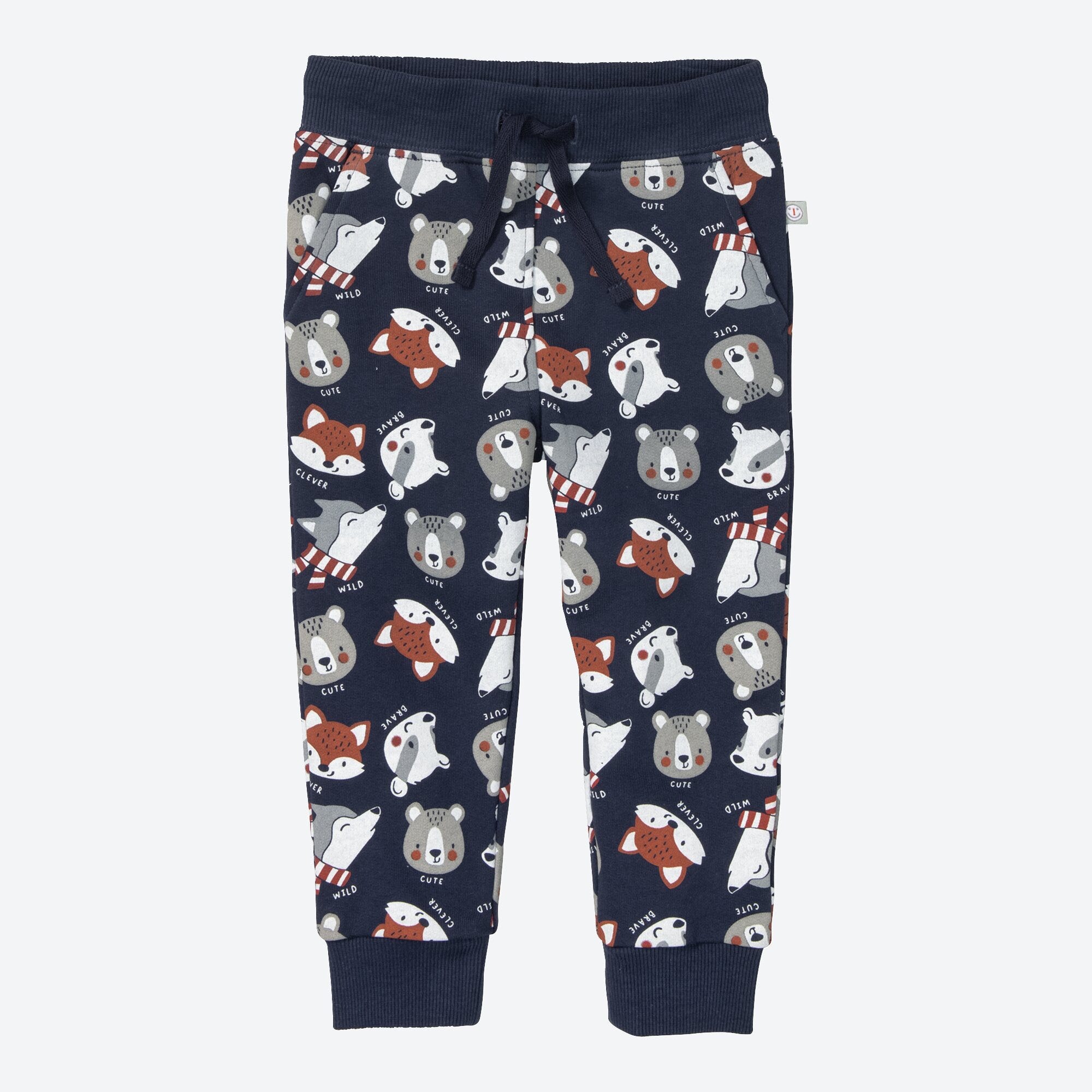 Baby-Jungen-Jogginghose mit Tiermuster