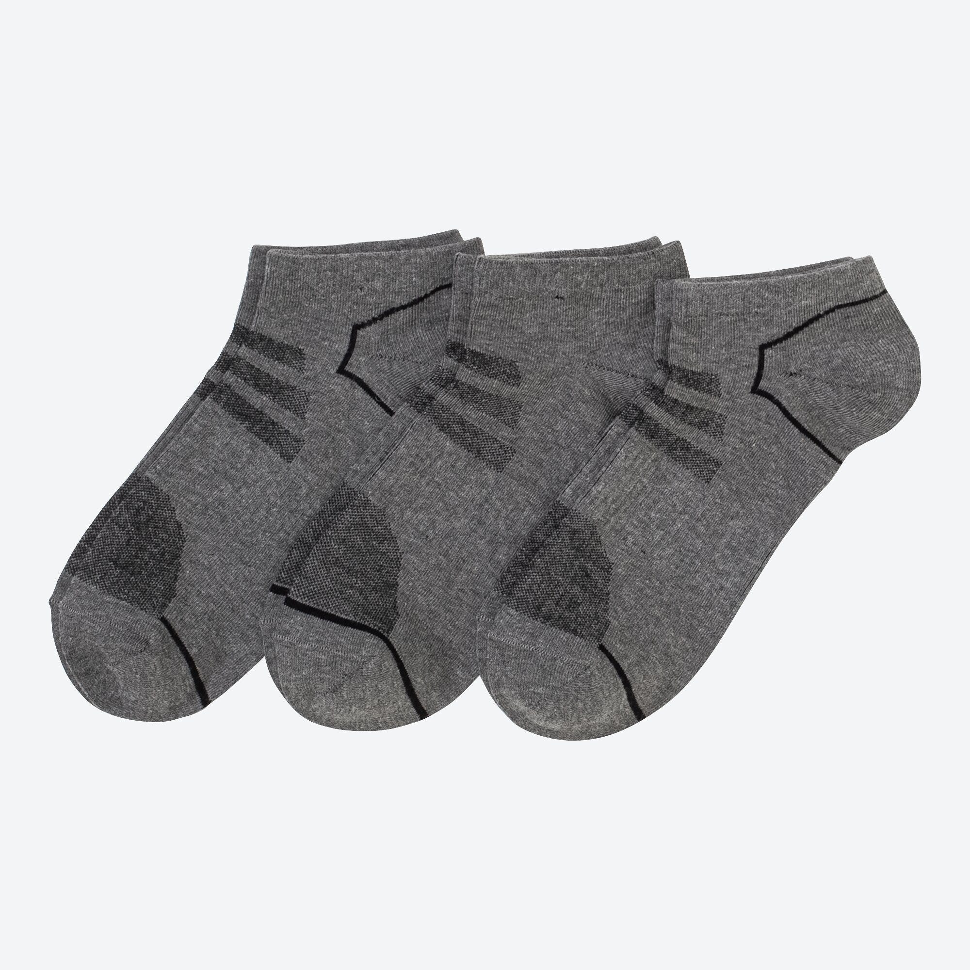 Herren-Sport-Sneaker-Socken, 3er-Pack