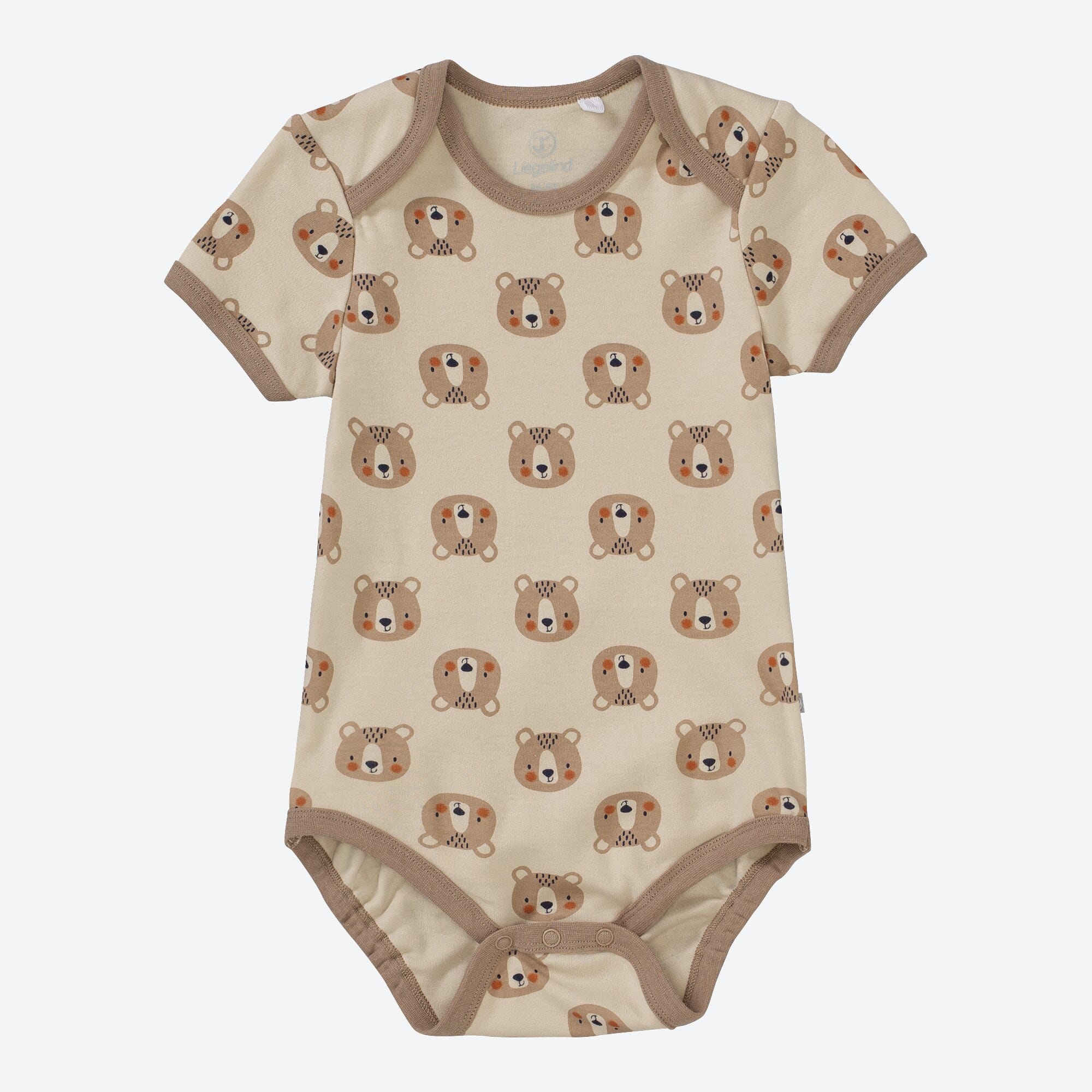 Baby-Jungen-Body mit Bären-Muster