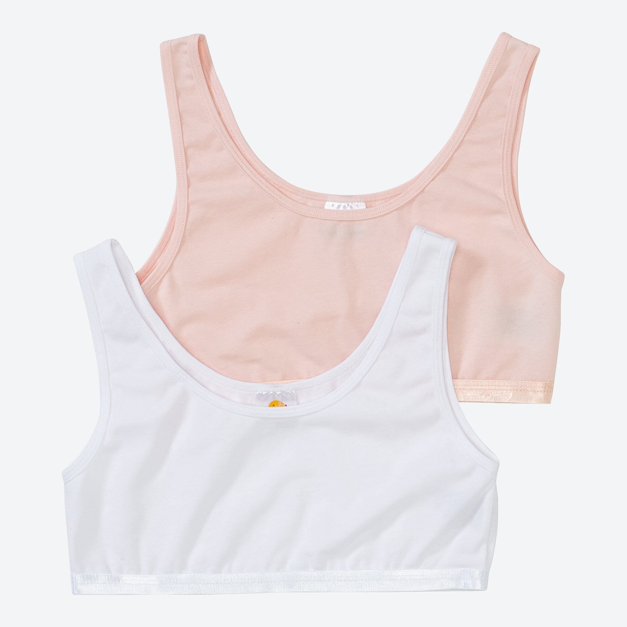 Mädchen-Bustier, 2er-Pack