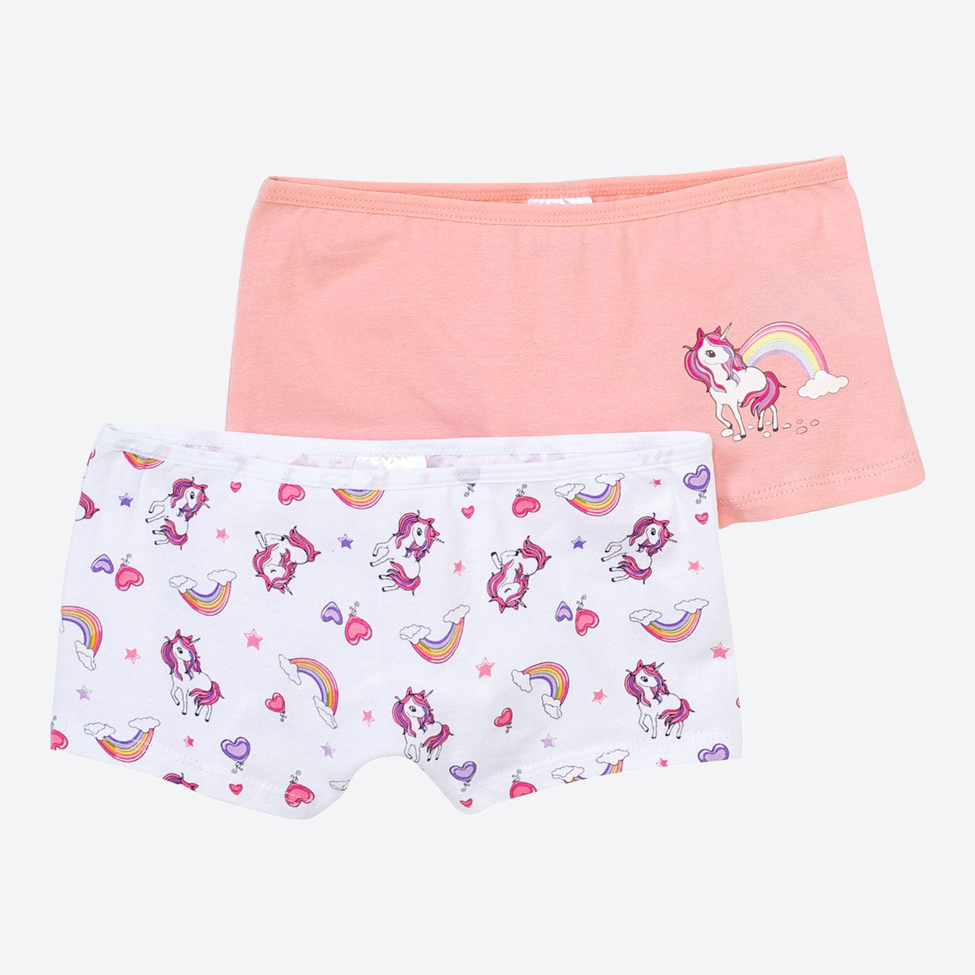 Mädchen-Panty mit Einhorn-Muster, 2er-Pack