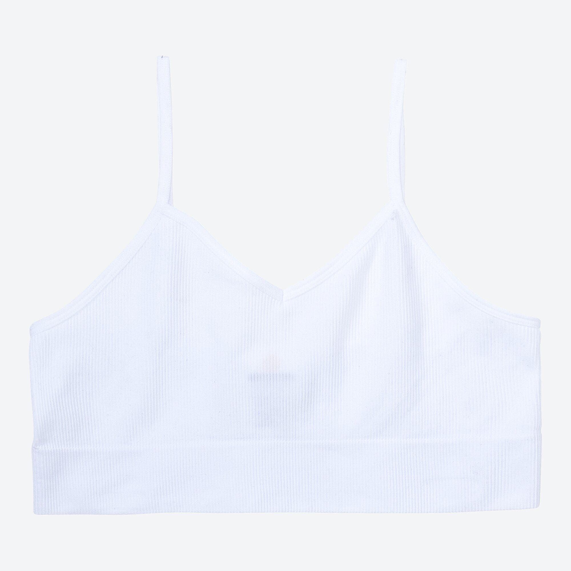 Mädchen-Bustier in Ripp-Optik