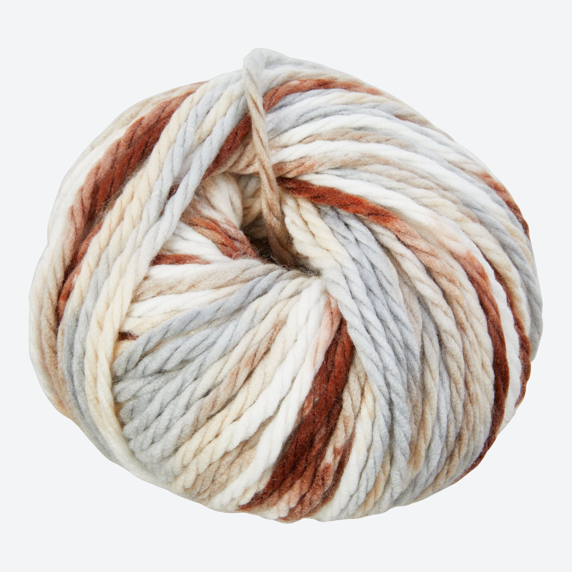 Mehrfarbiges Handstrickgarn, ca. 100g