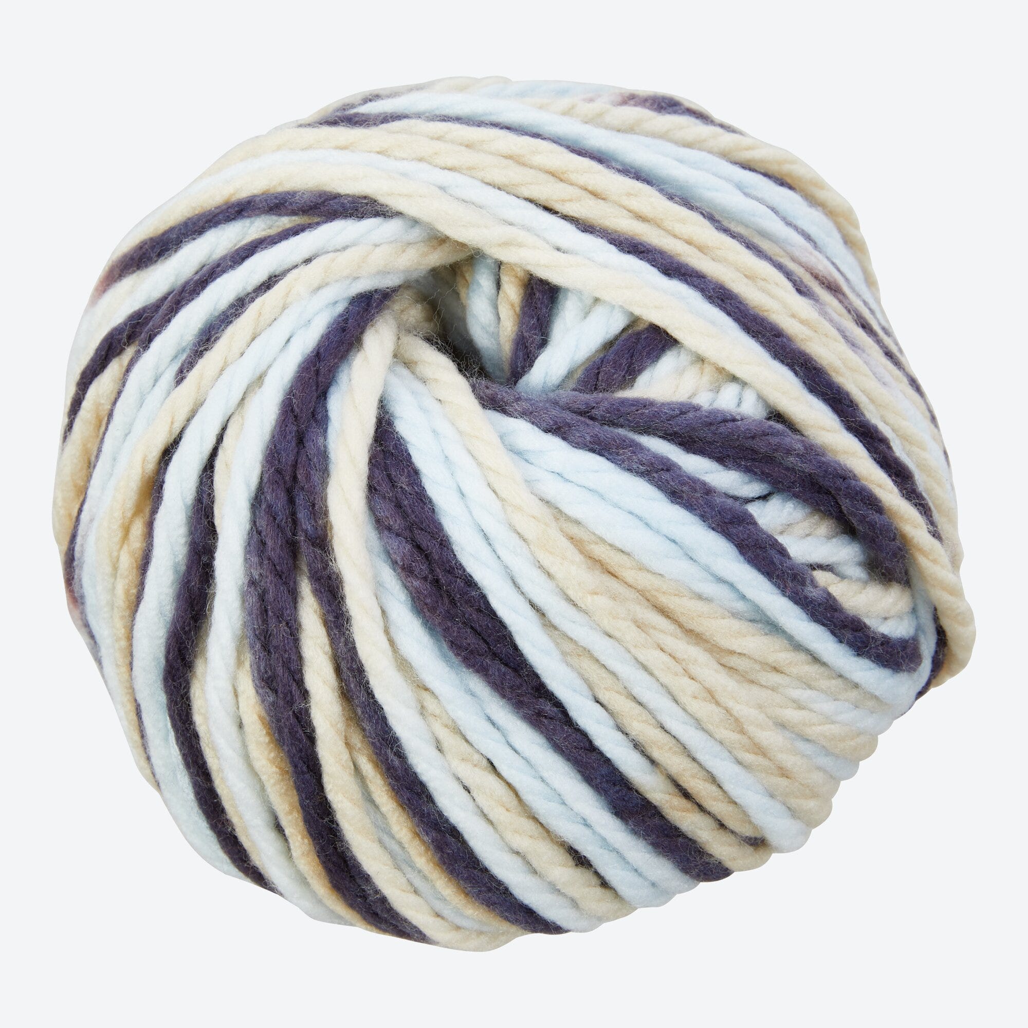 Mehrfarbiges Handstrickgarn, ca. 100g