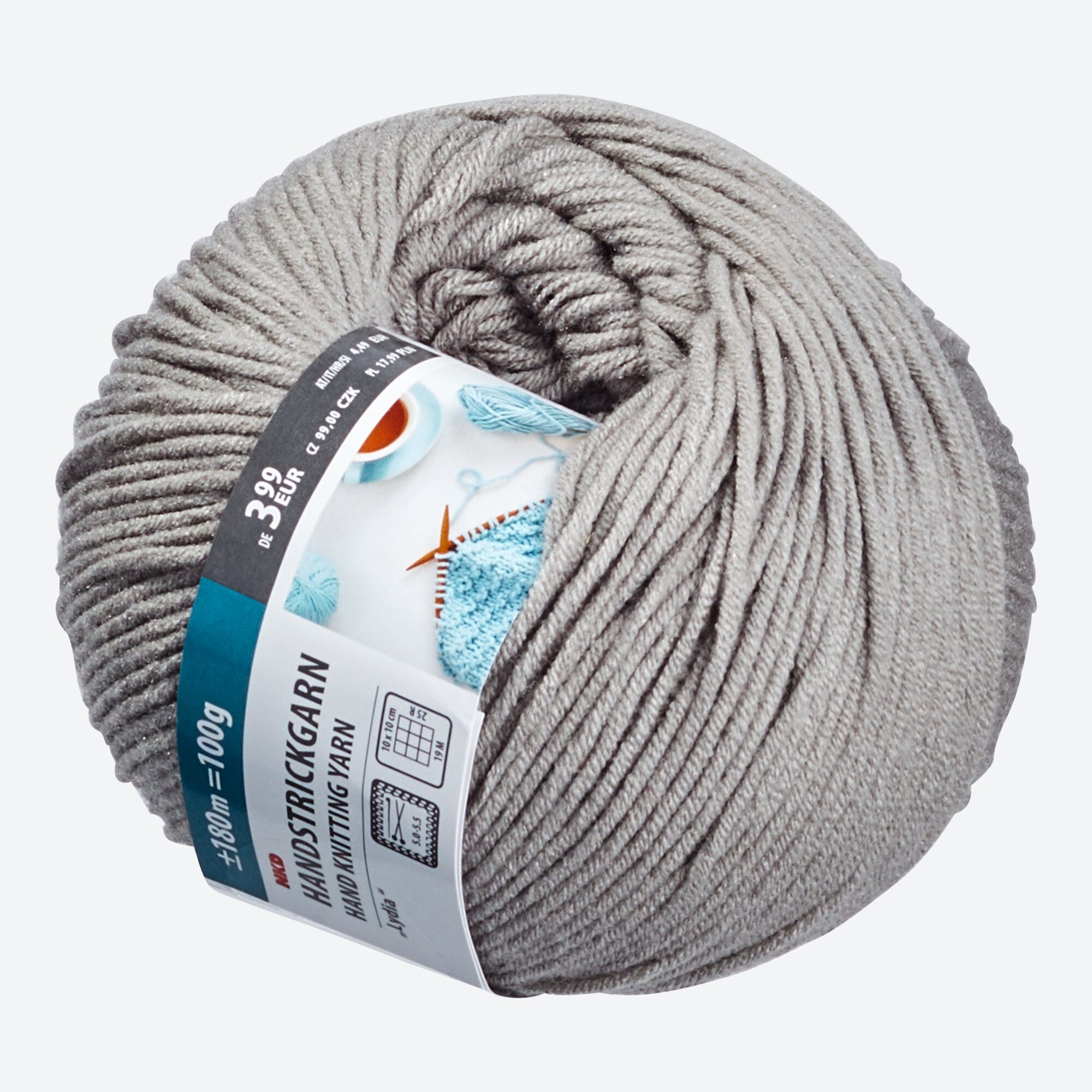 Handstrickgarn in weicher Qualität, 100g