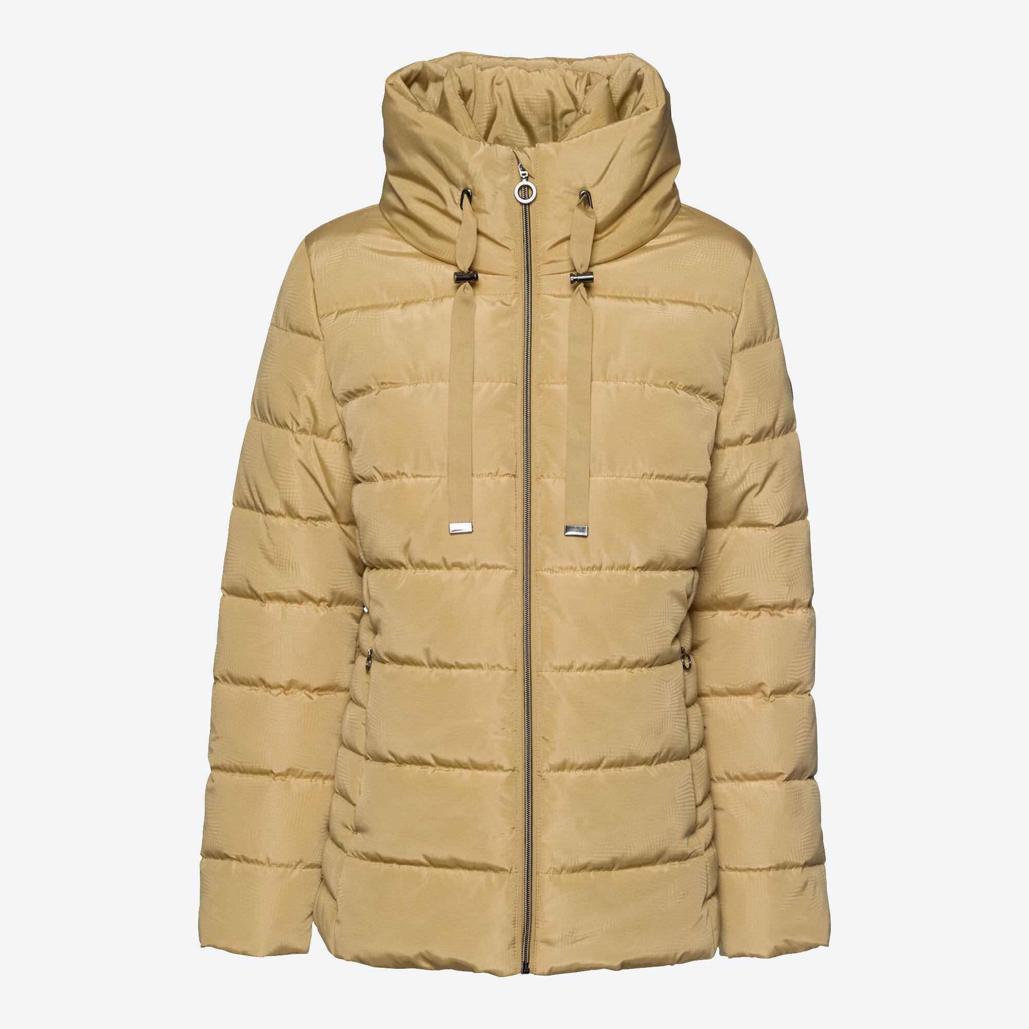 Damen-Steppjacke mit hohem Stehkragen