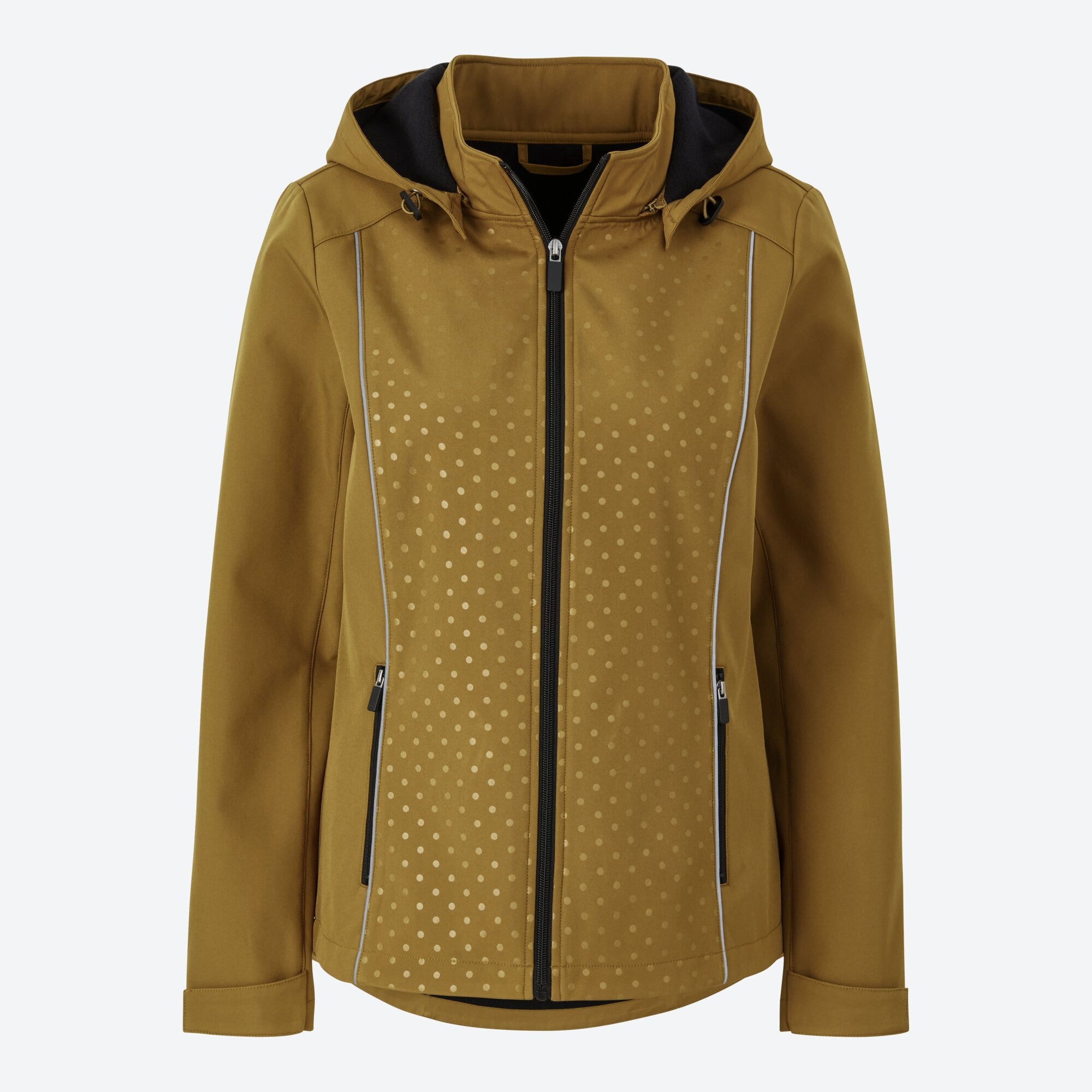 Damen-Softshell-Jacke mit Kapuze