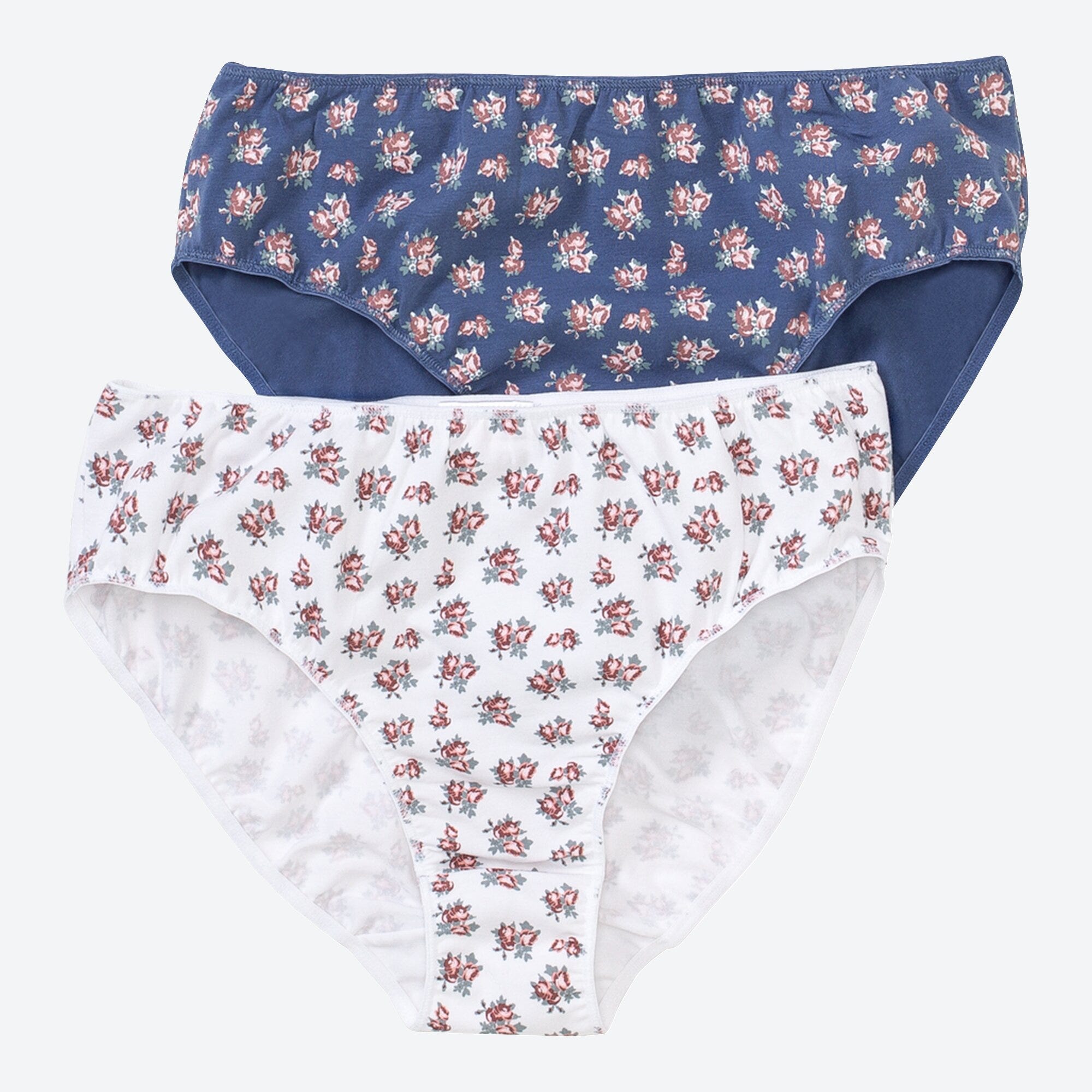 Damen-Rioslip mit Blumenmuster, 2er-Pack