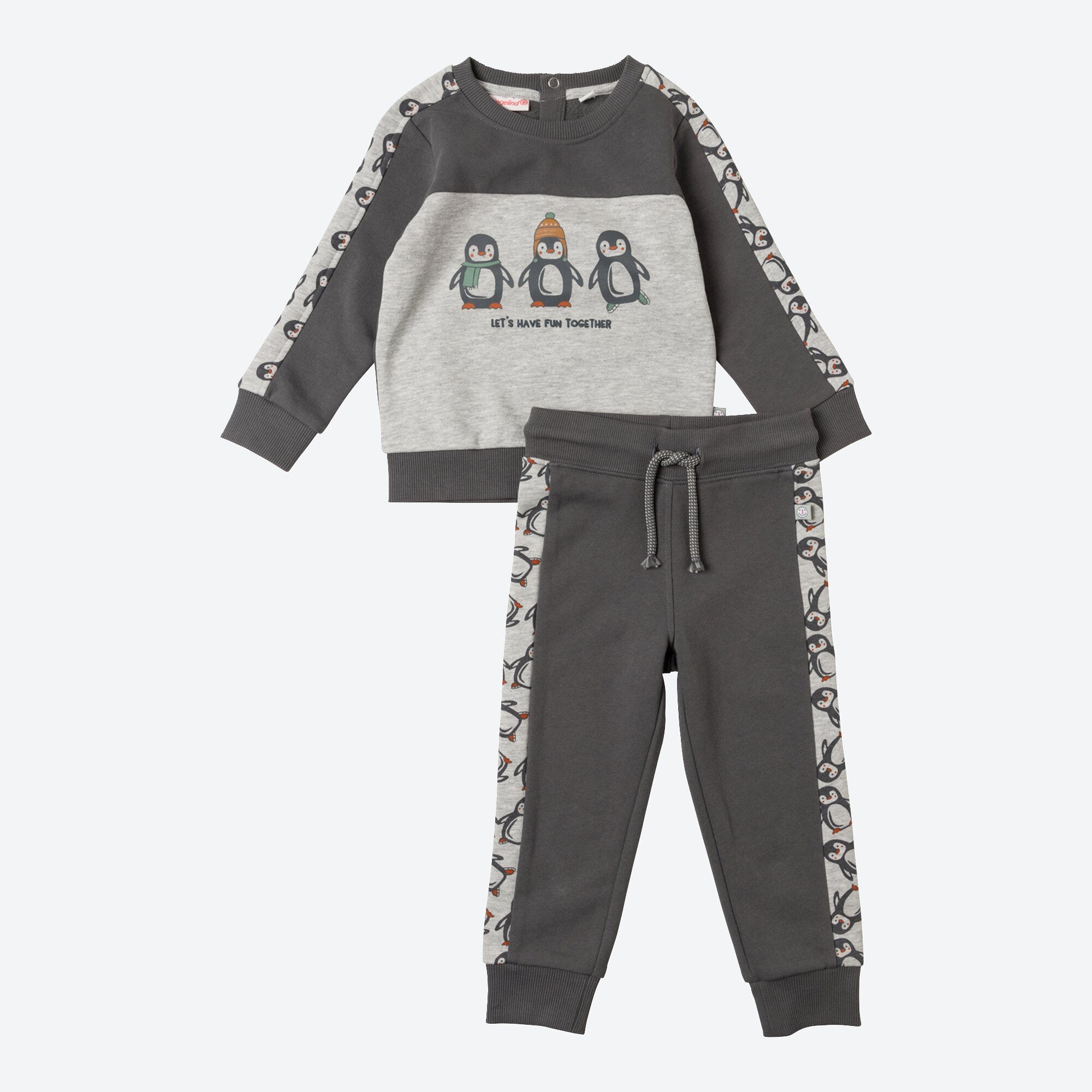 Baby-Jungen-Set mit Pinguin-Motiv, 2-teilig