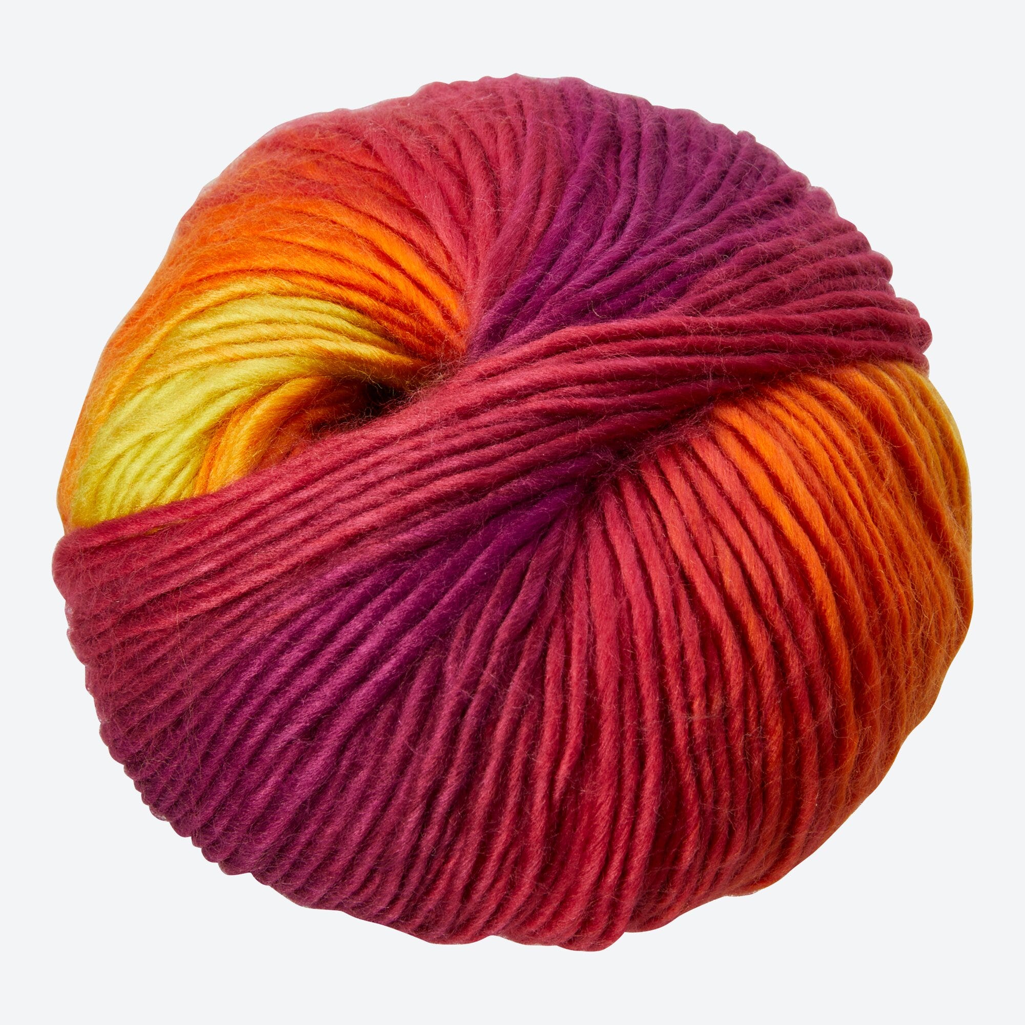 Handstrickgarn mit Farbverlauf, ca. 50g