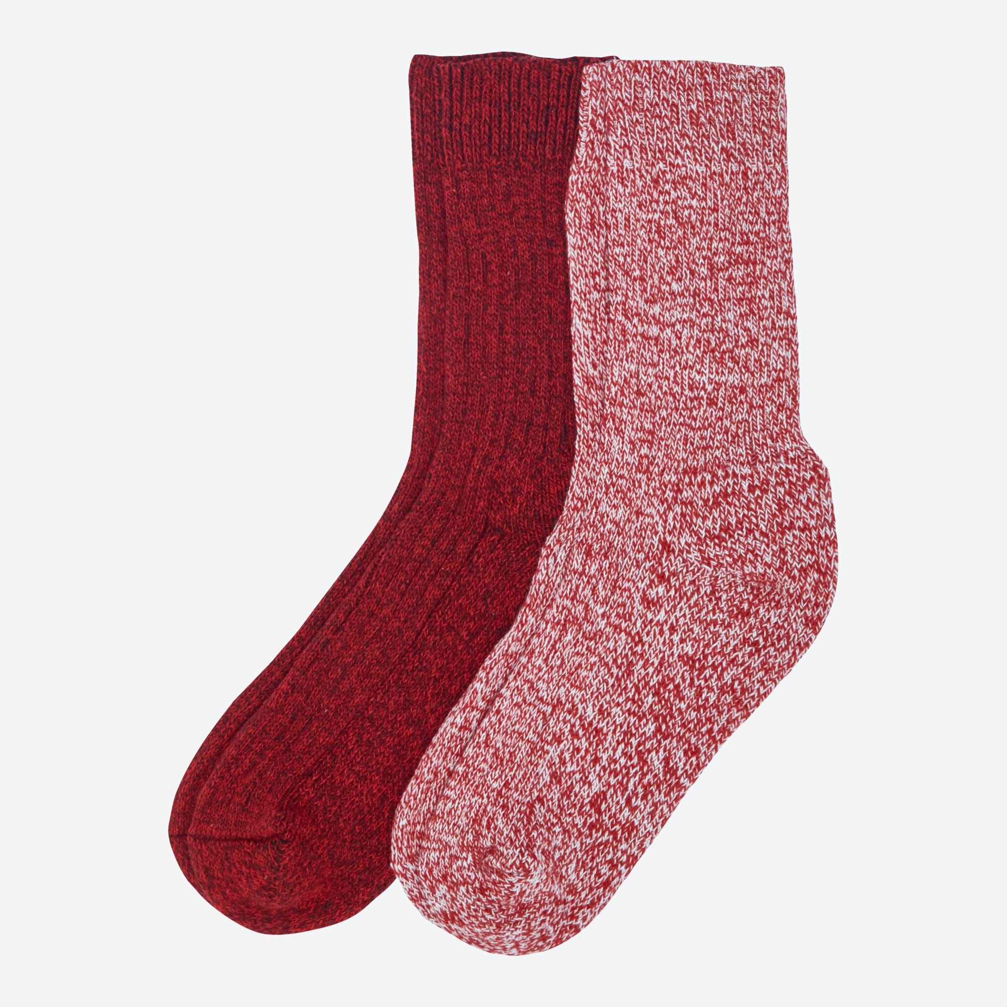 Unisex-Norweger-Socken mit Wolle, 2er-Pack