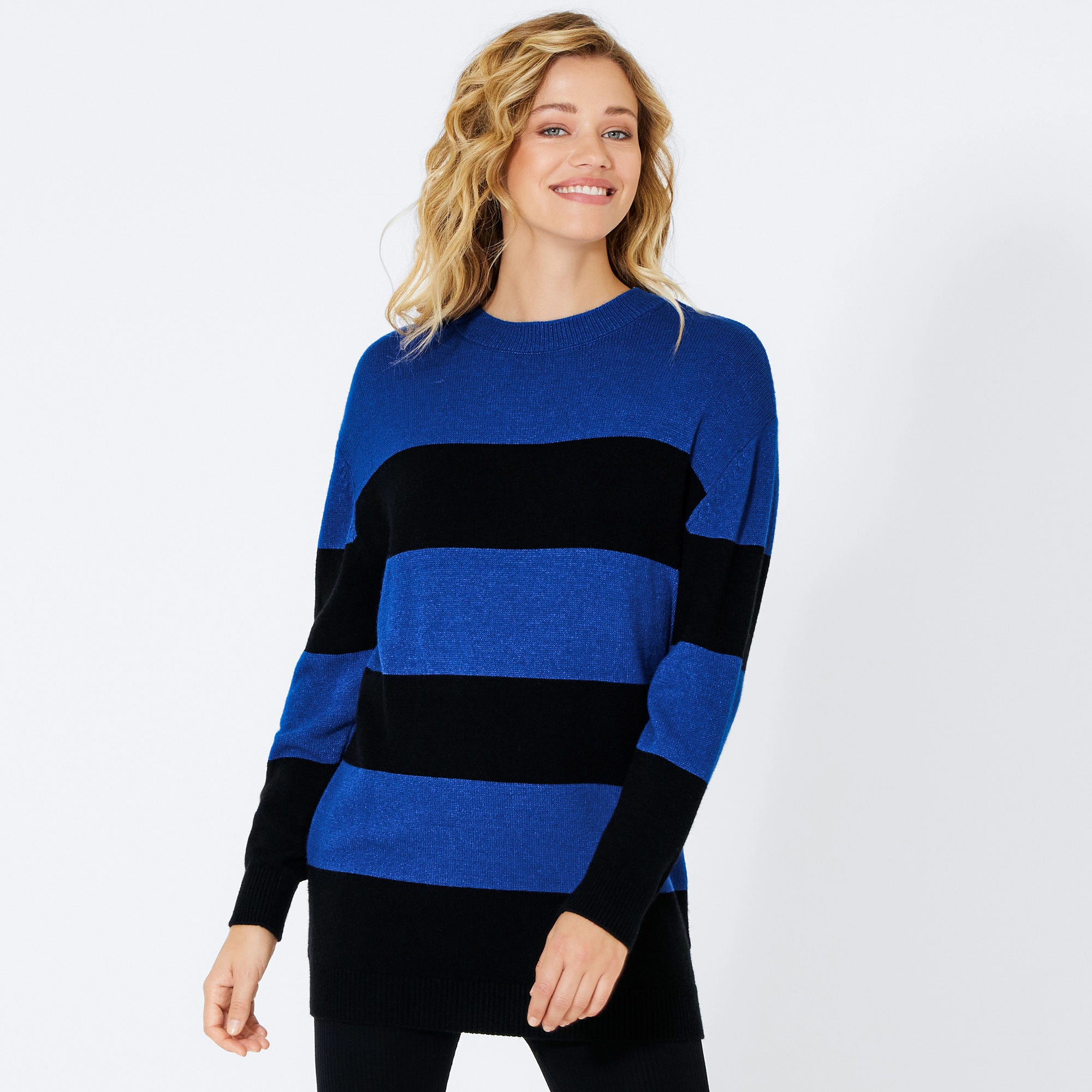 Damen-Pullover mit Streifendesign