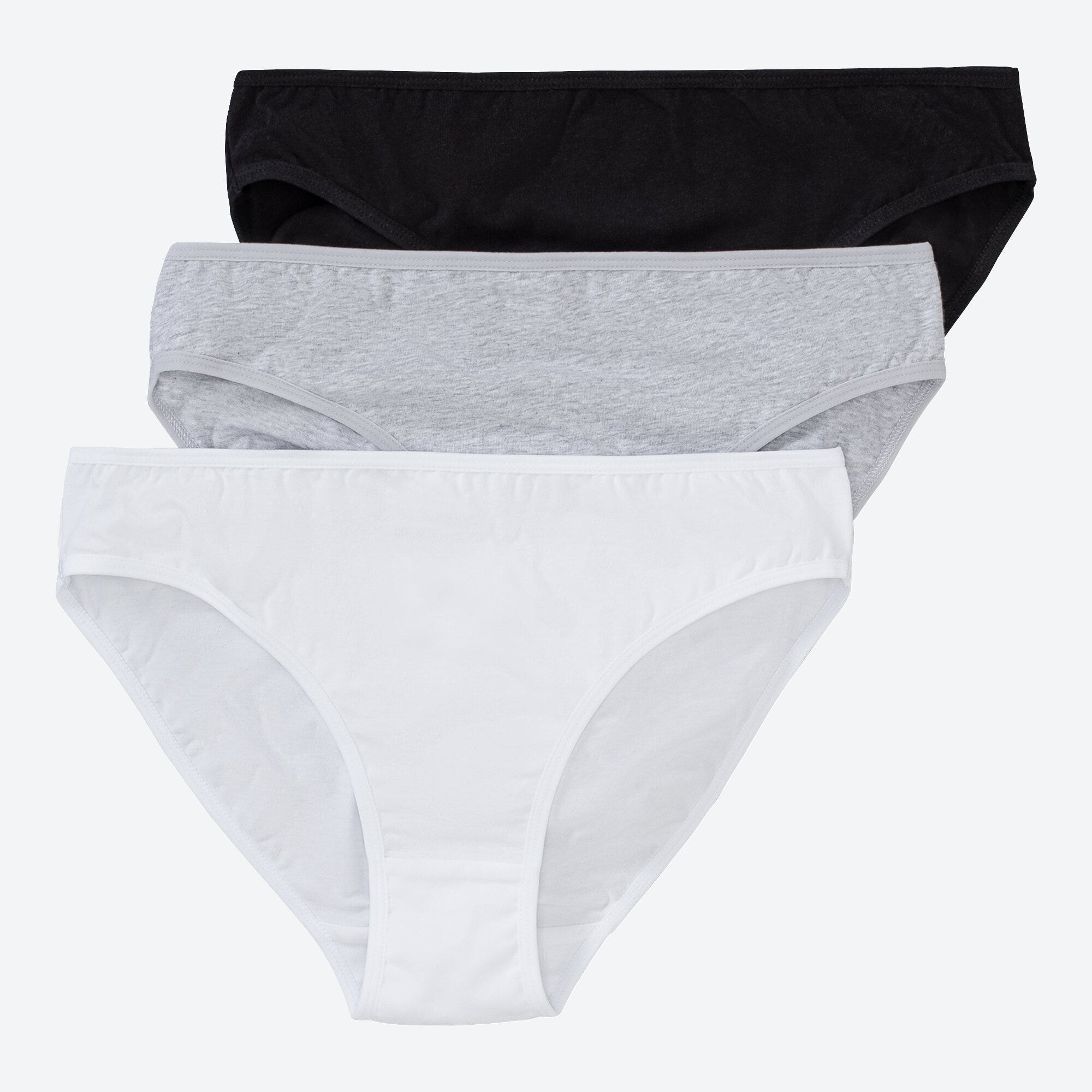 Damen-Minislip mit hohem Baumwoll-Anteil, 3er-Pack