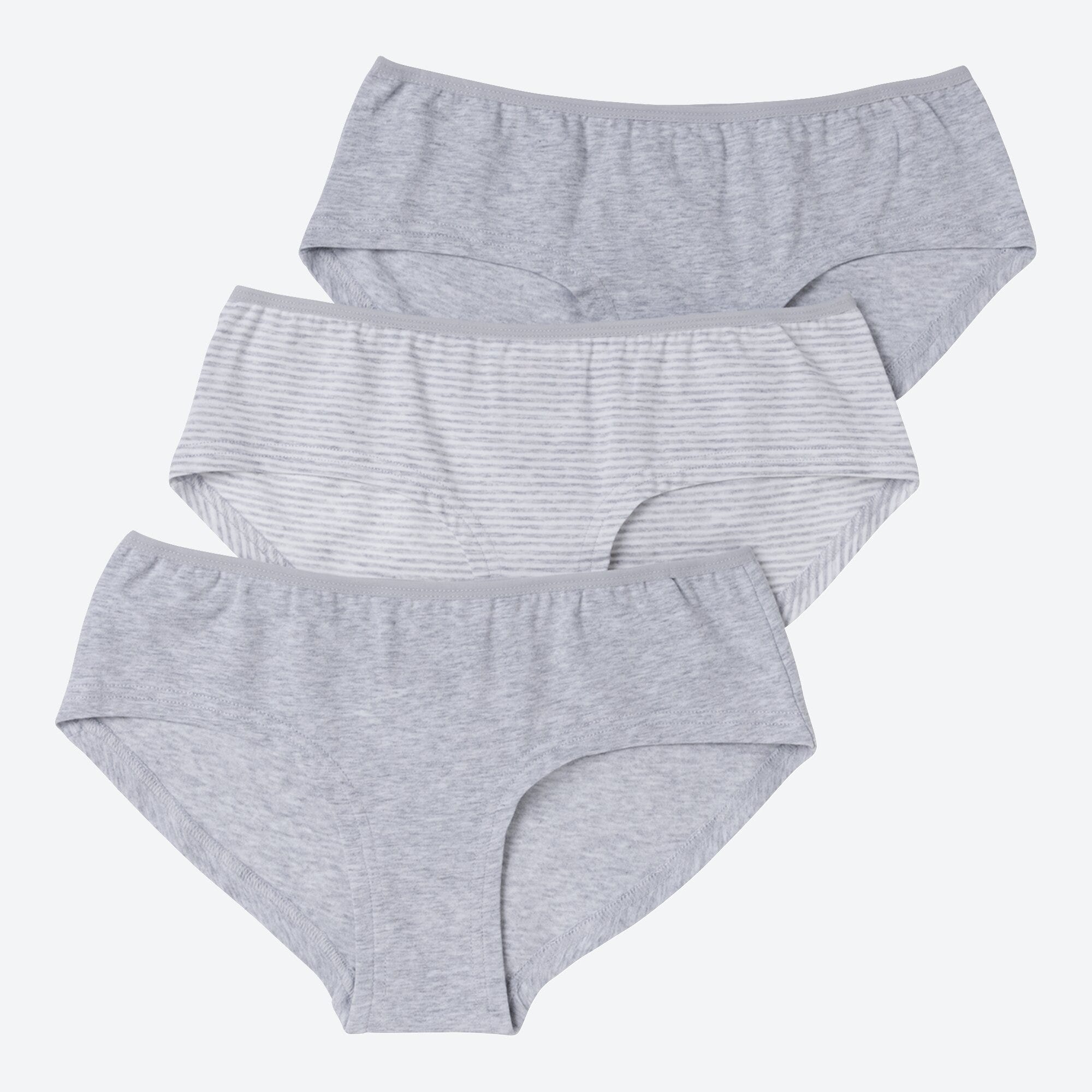 Damen-Panty in Melange-Optik, 3er-Pack