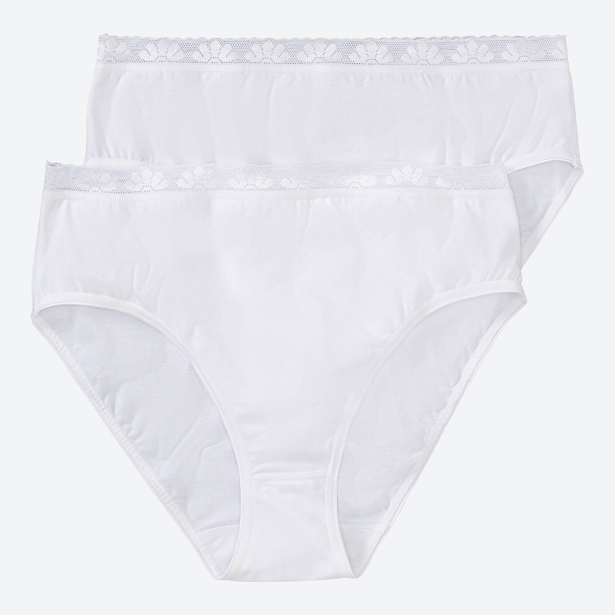 Damen-Rioslip mit Spitze am Bund, 2er-Pack