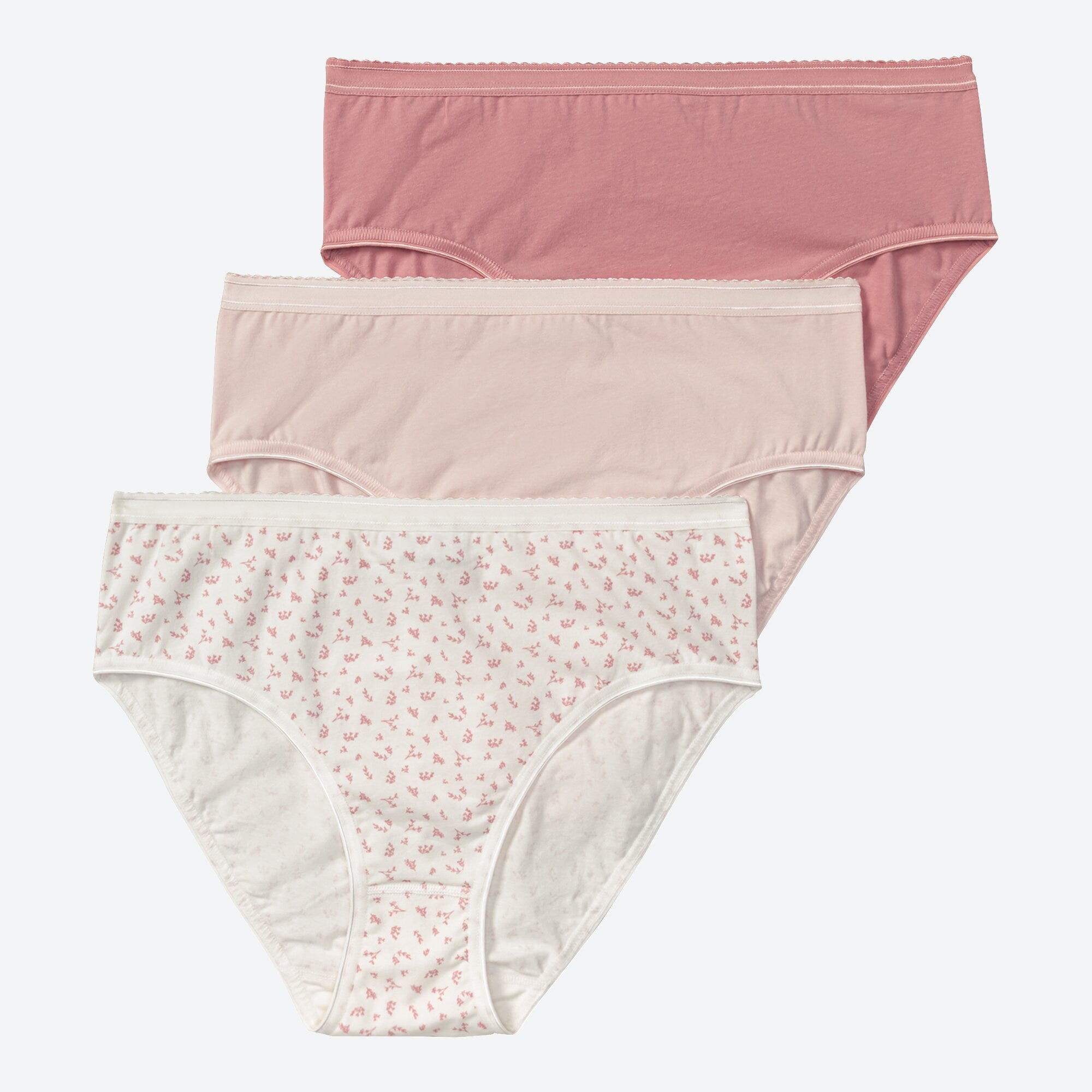 Damen-Rioslip mit Glanz-Effekten, 3er-Pack