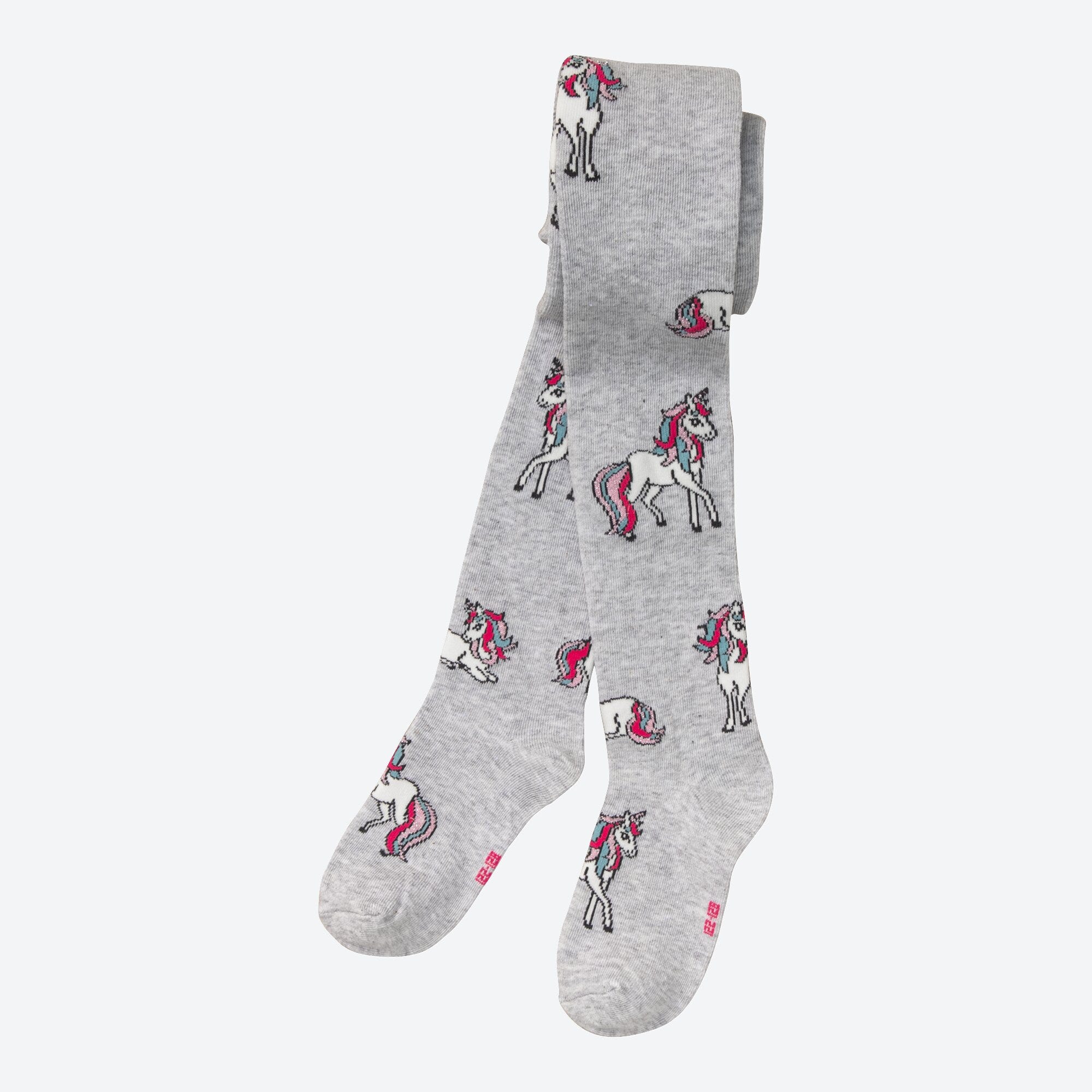Mädchen-Strumpfhose mit Glitzerfäden