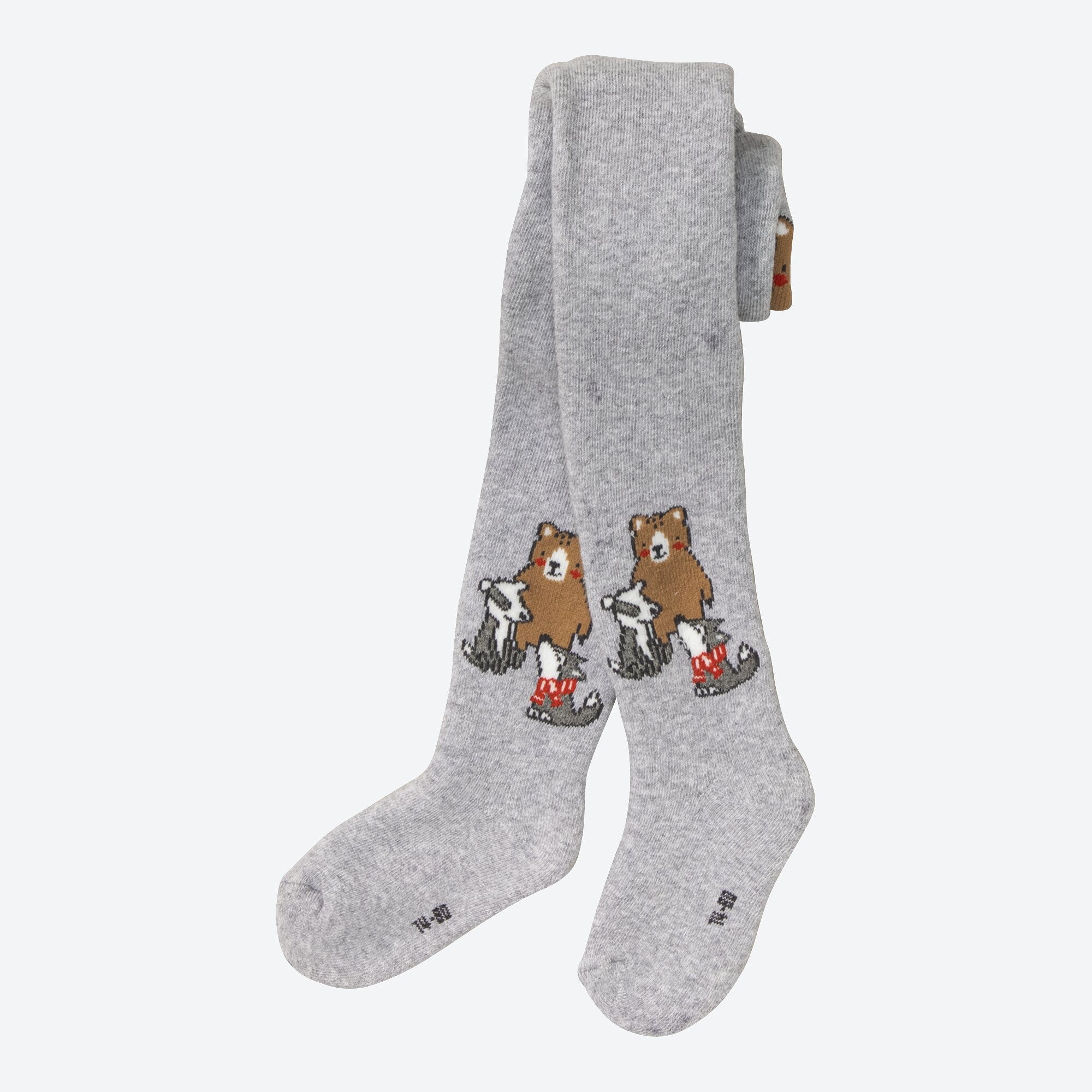 Baby-Jungen-Thermo-Strumpfhose mit Waldfreunden