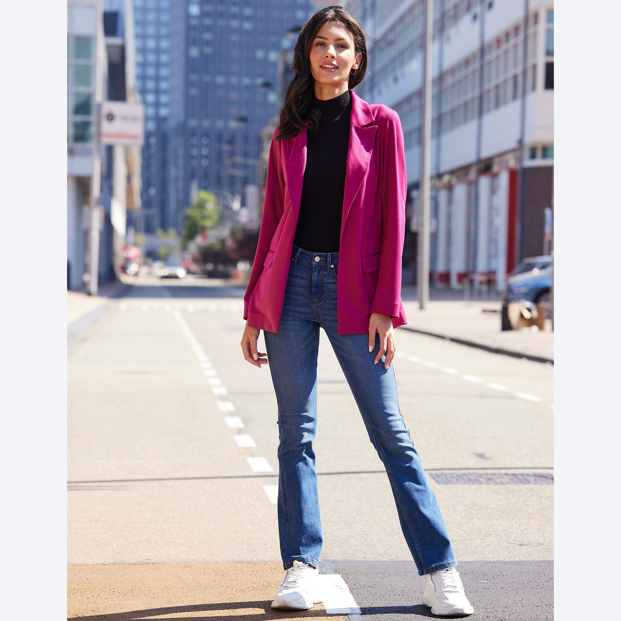 Damen-Jeans mit Boot-Cut