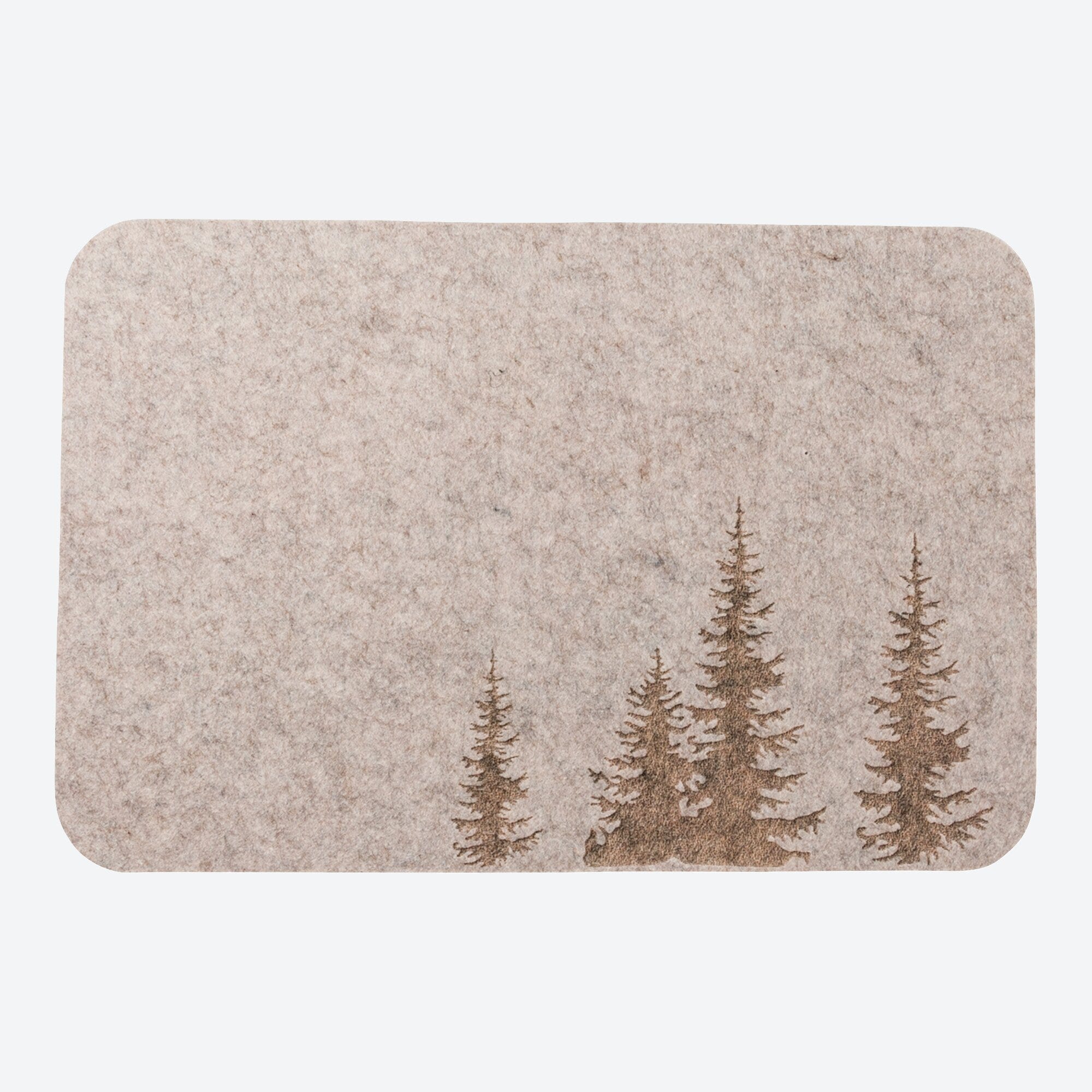 Filz-Platz-Set in Melange-Optik, ca. 30x45cm