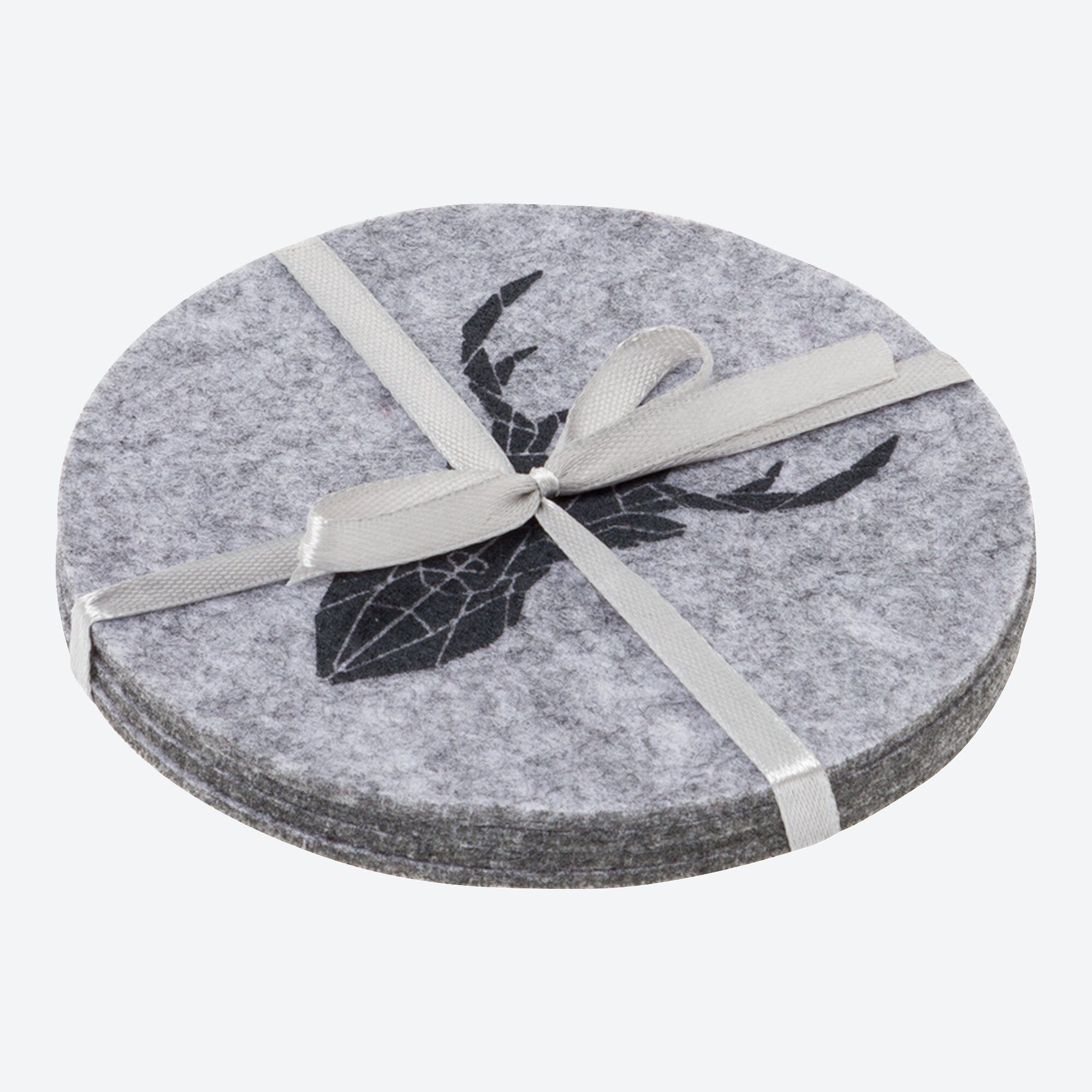 Filz-Untersetzer, 4er-Pack, Ø ca. 12cm