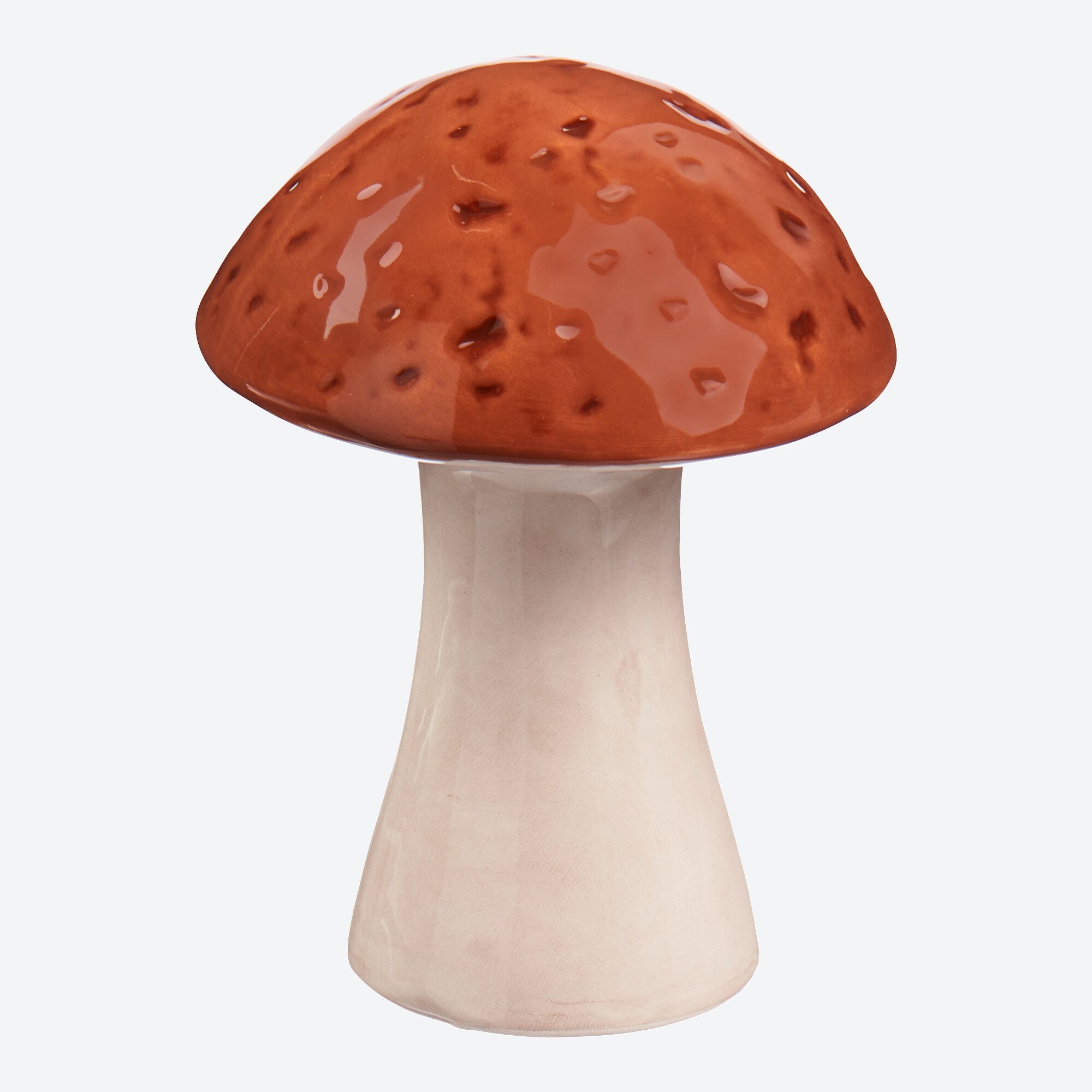 Deko-Pilz aus Keramik, Ø ca. 9x13cm