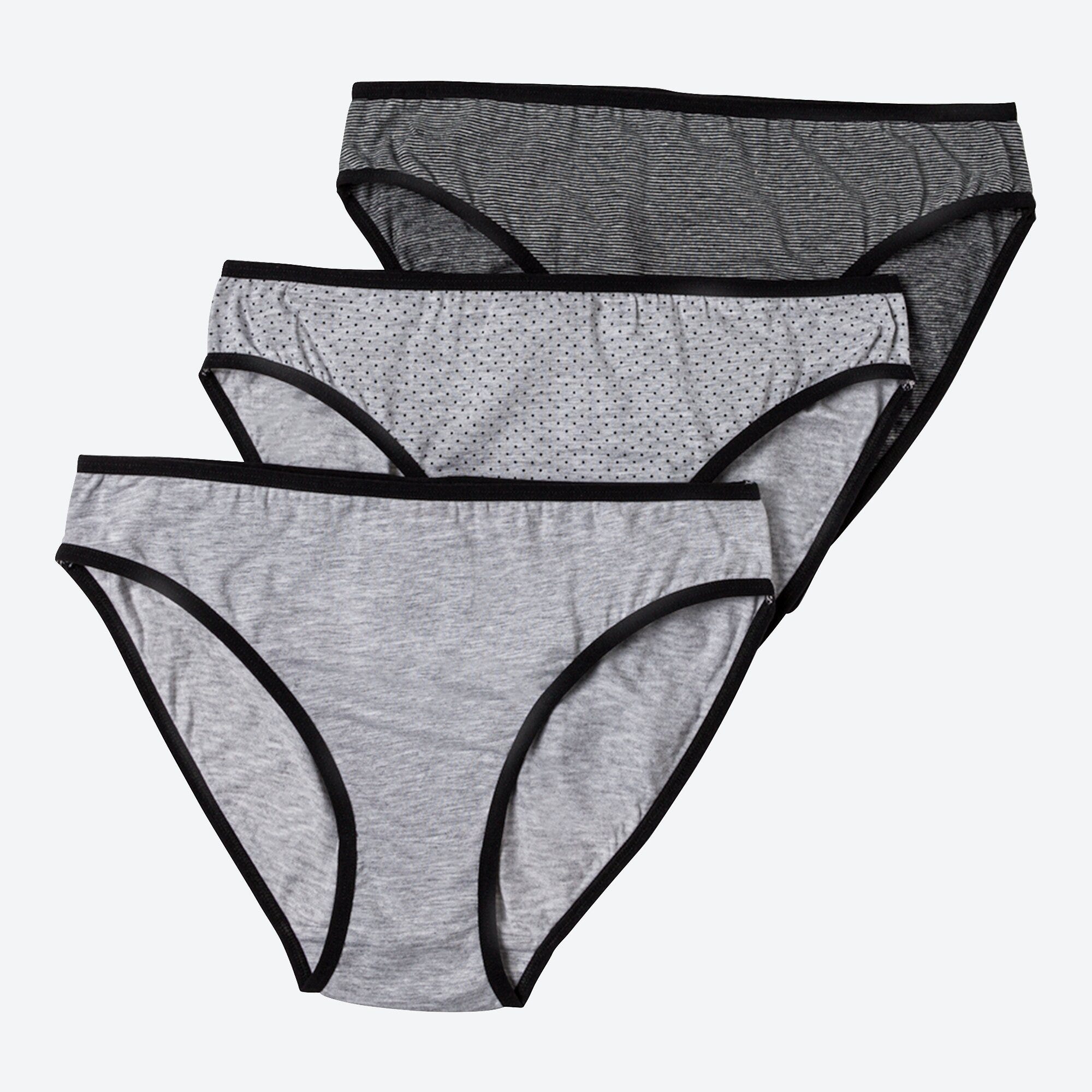 Damen-Minislip in schönem Design, 3er-Pack