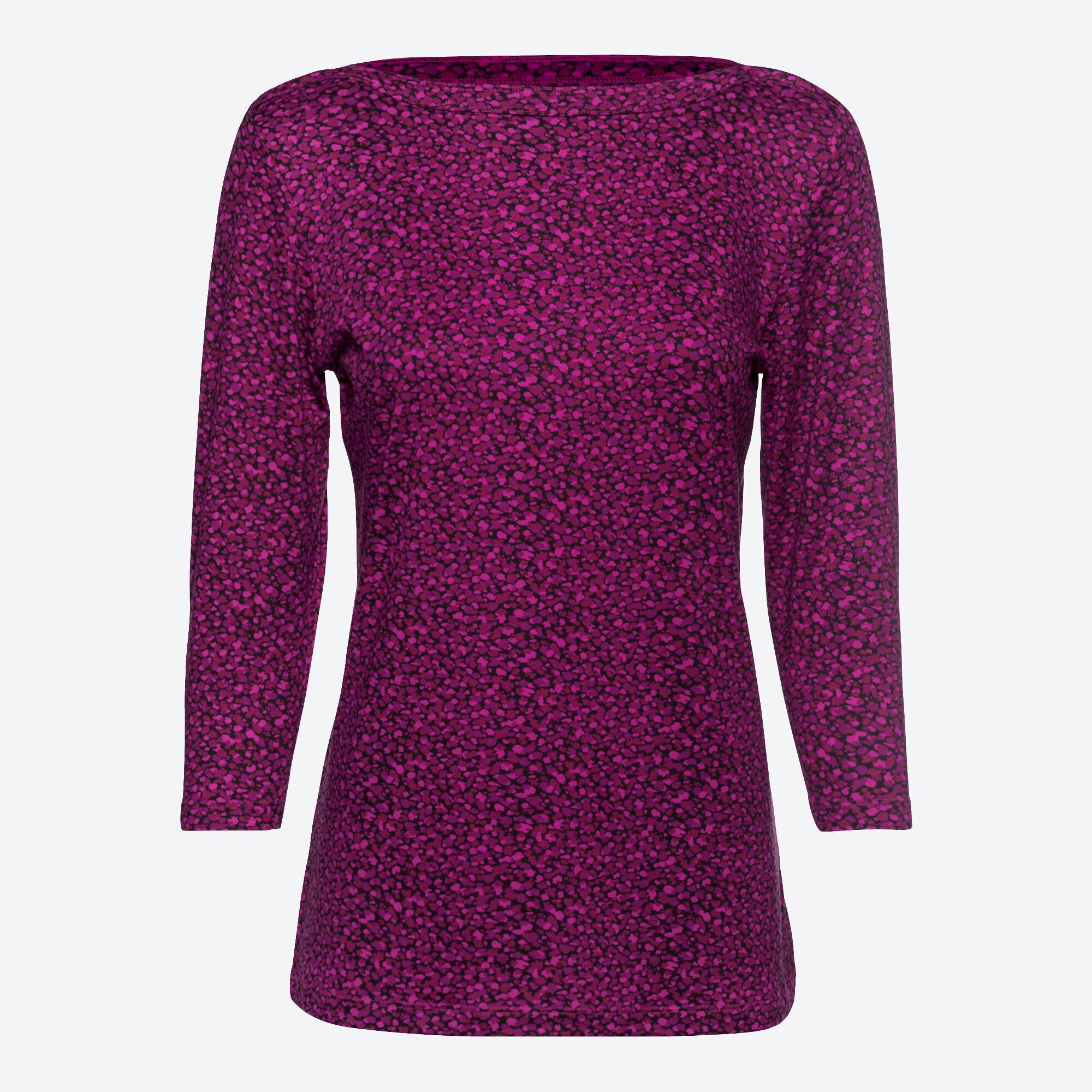 Damen-Shirt mit U-Boot-Ausschnitt