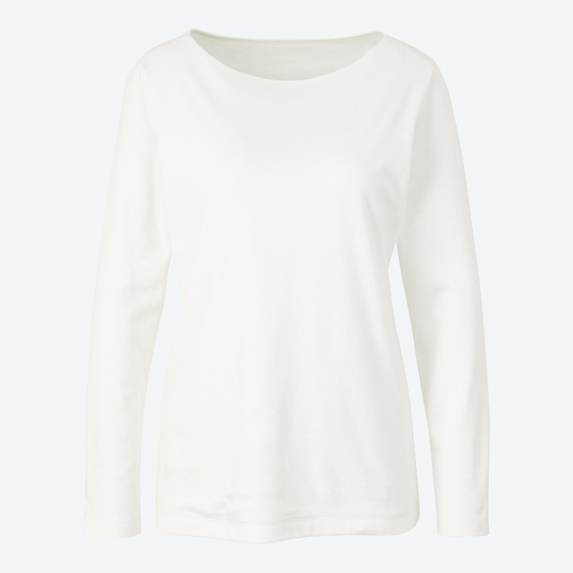 Damen-Shirt mit U-Boot-Ausschnitt