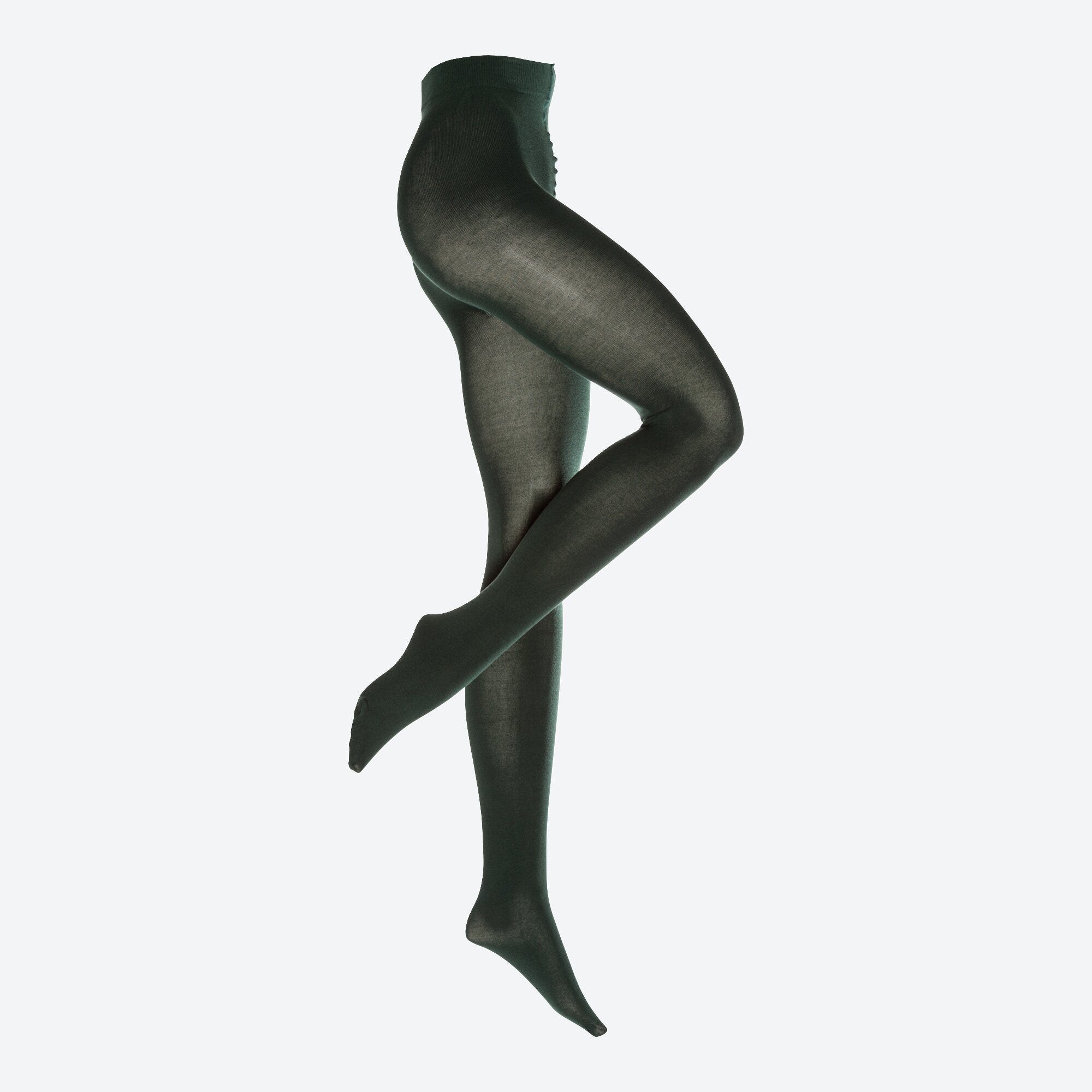 Damen-Strickstrumpfhose mit Flachnähten