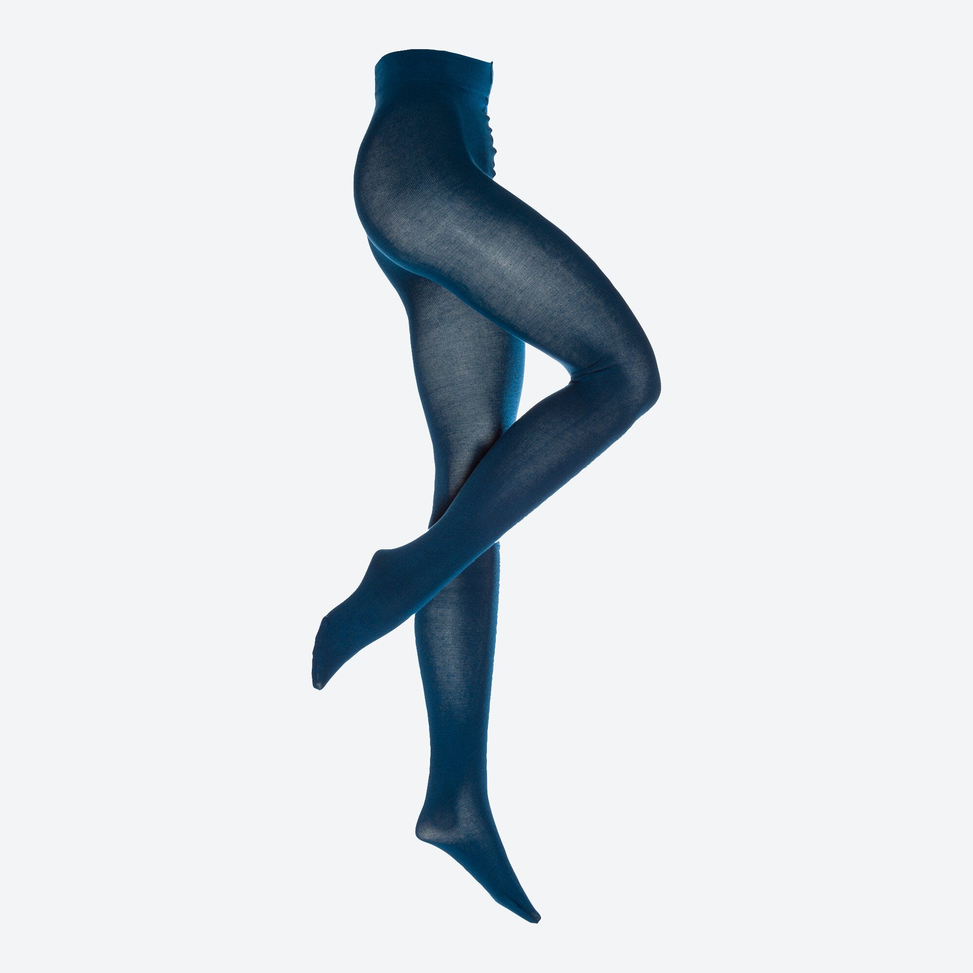 Damen-Strickstrumpfhose mit Flachnähten