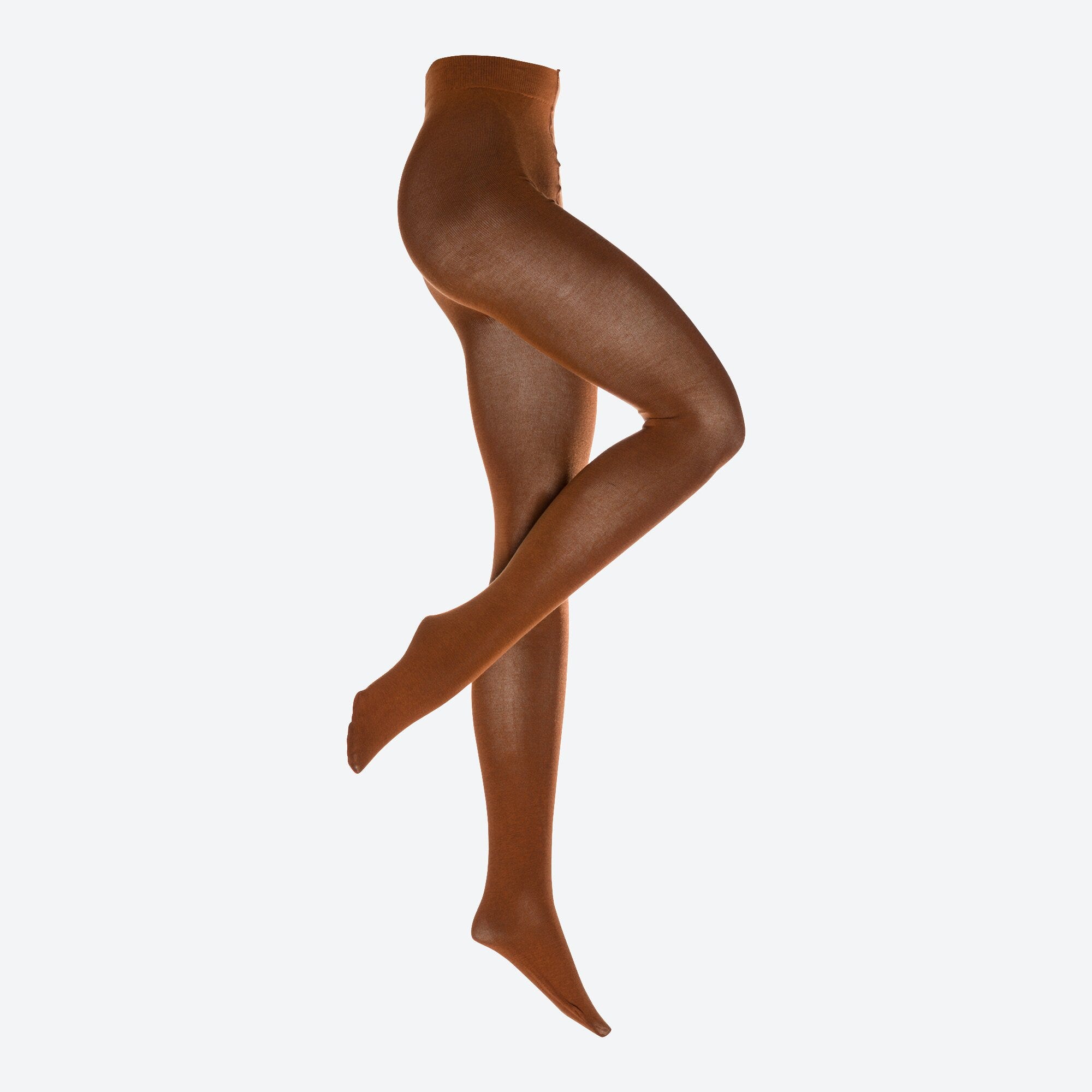 Damen-Strickstrumpfhose mit Flachnähten