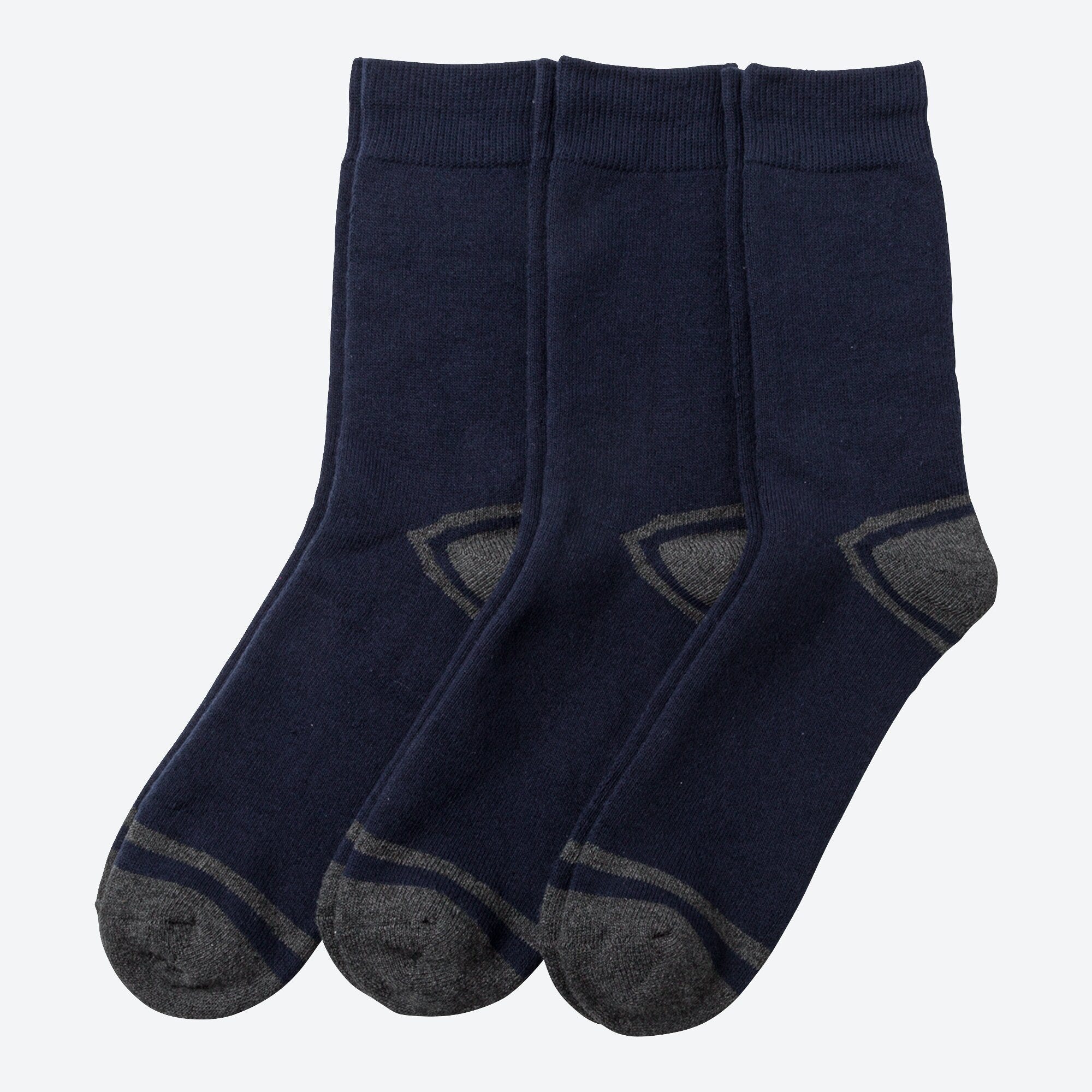 Herren-Thermosocken in Melange-Optik, 2er-Pack